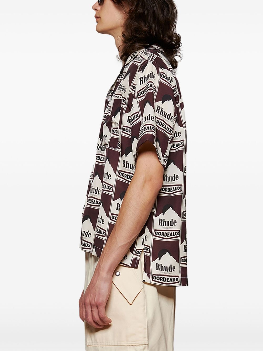Moonlight Bordeaux shirt - 4