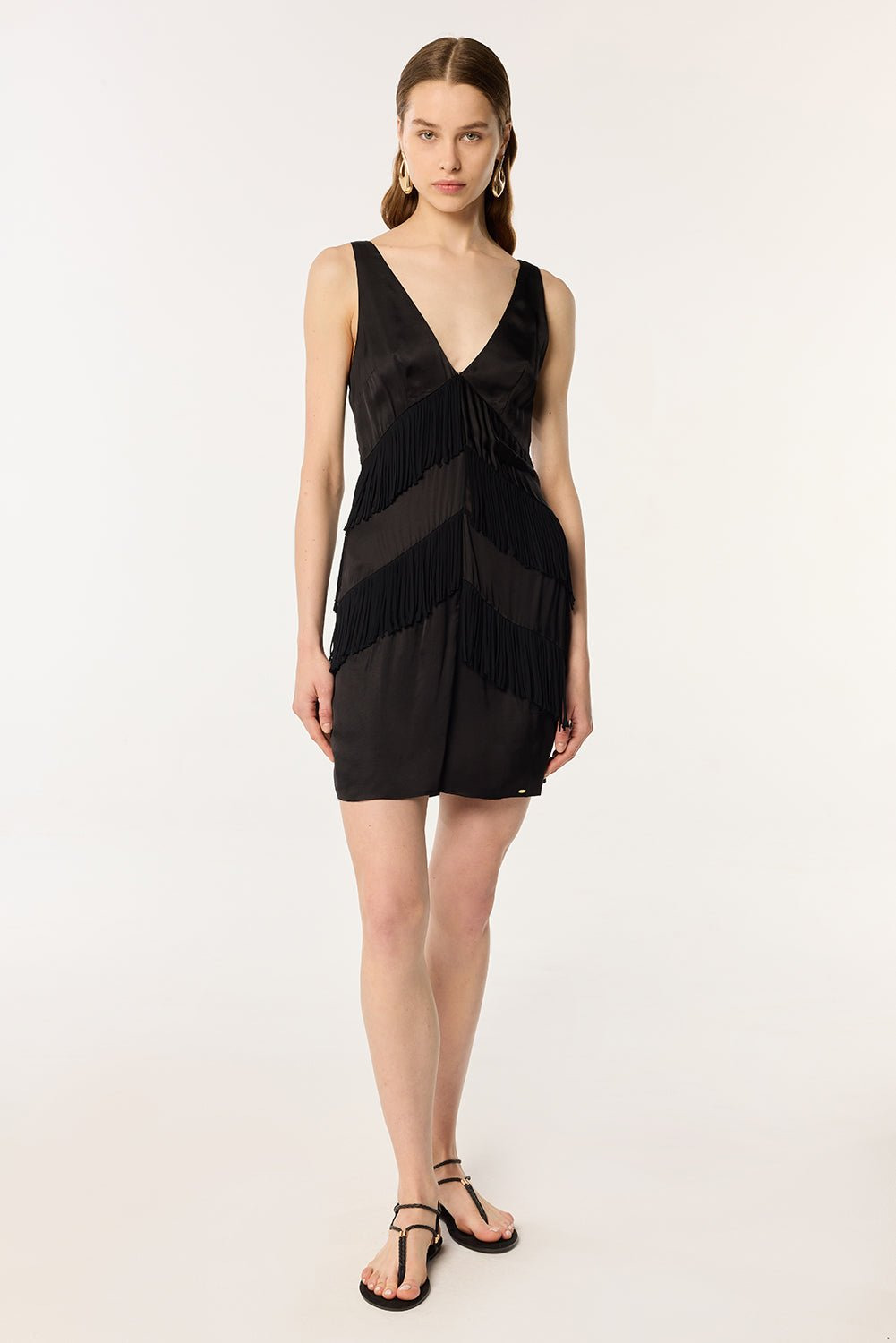 Mini Dress Carmen - Black - 2