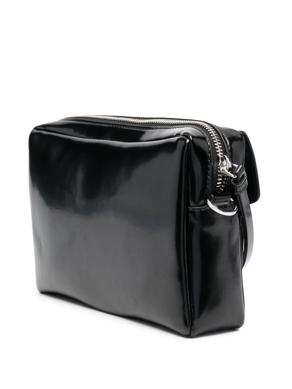 faux leather cross-body bag - 3
