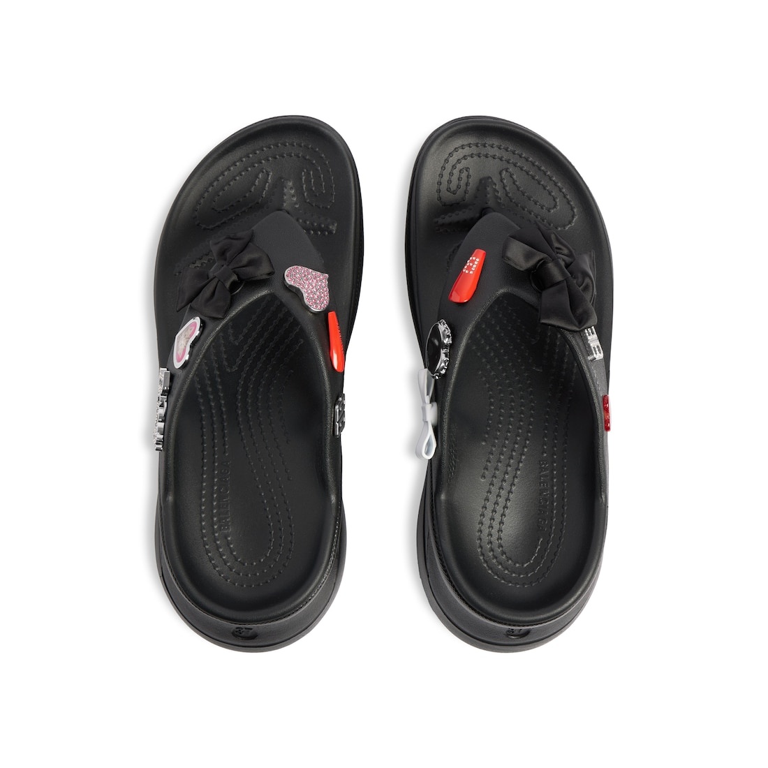 Women's Crocs™ Thong Jibbitz™ in Black - 6
