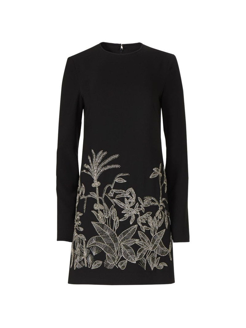 Zani beaded round-neck mini dress 1