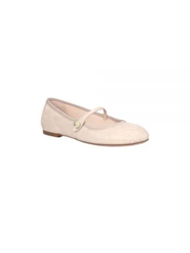 Rose Quartz Quilted Ballerina Beige - 2