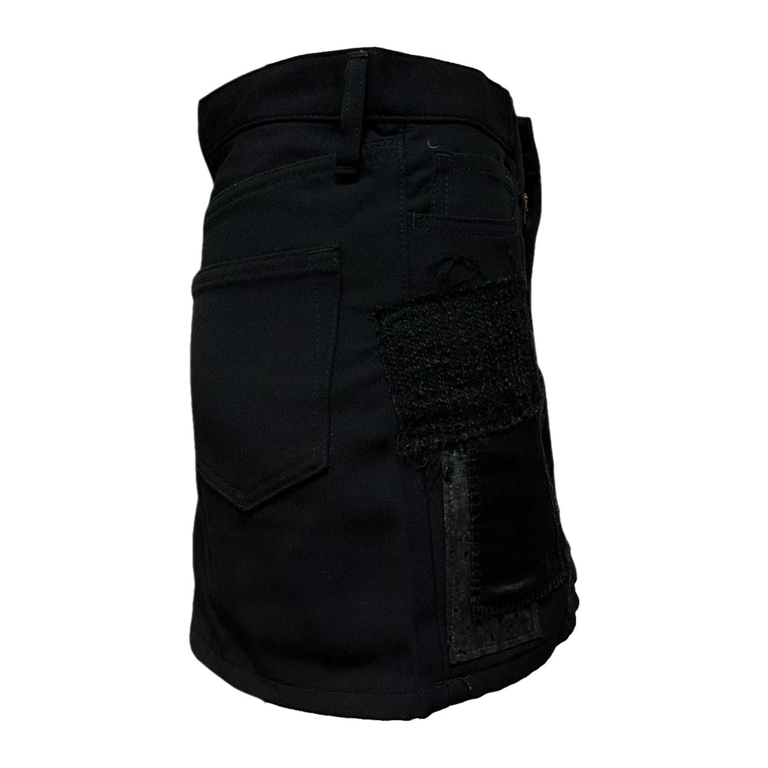 JUNYA WATANABE Fall Winter 2014 Multitexture Patchwork Mini Skirt - 3