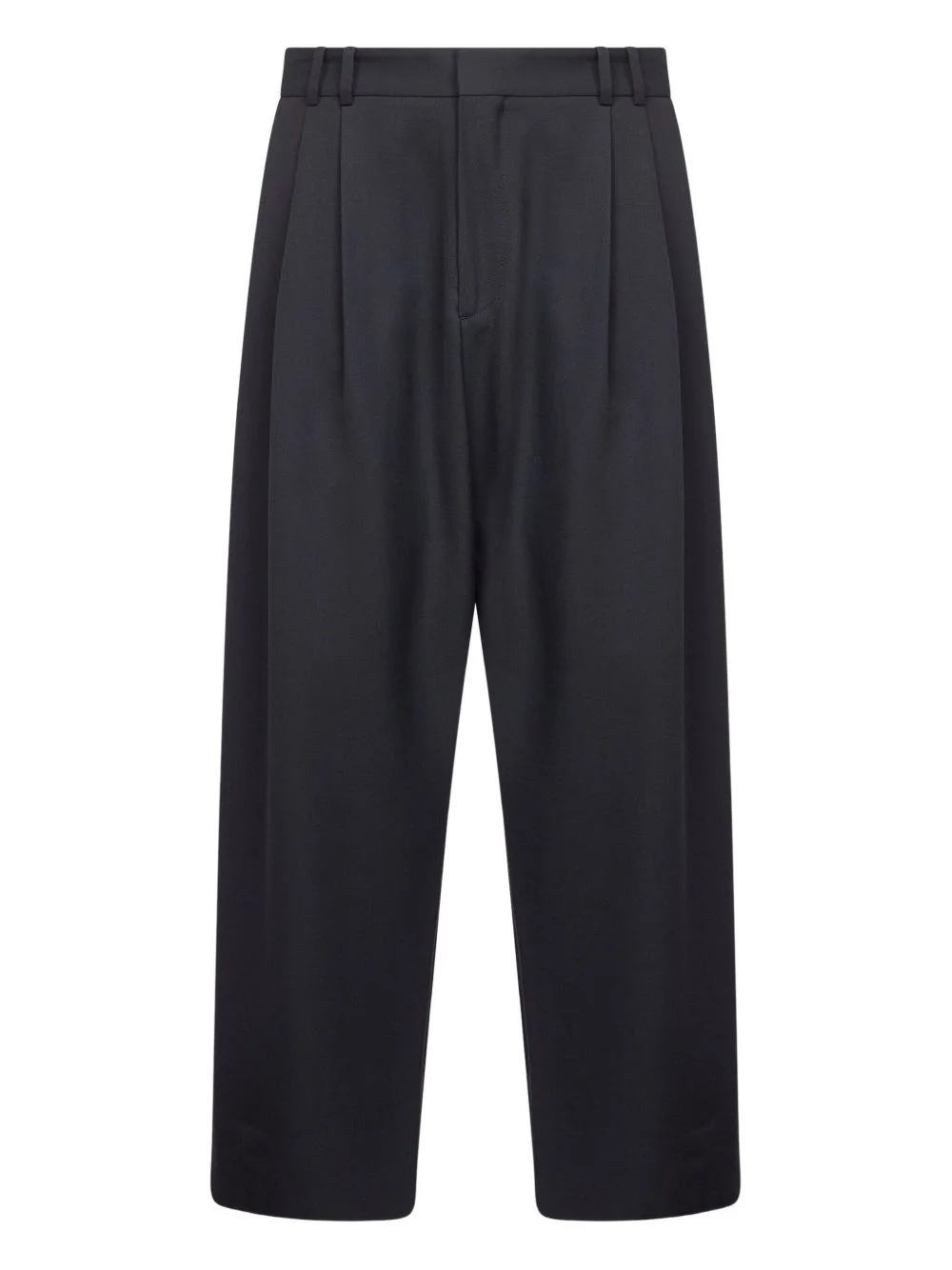 double -pleat wide-leg trousers - 1