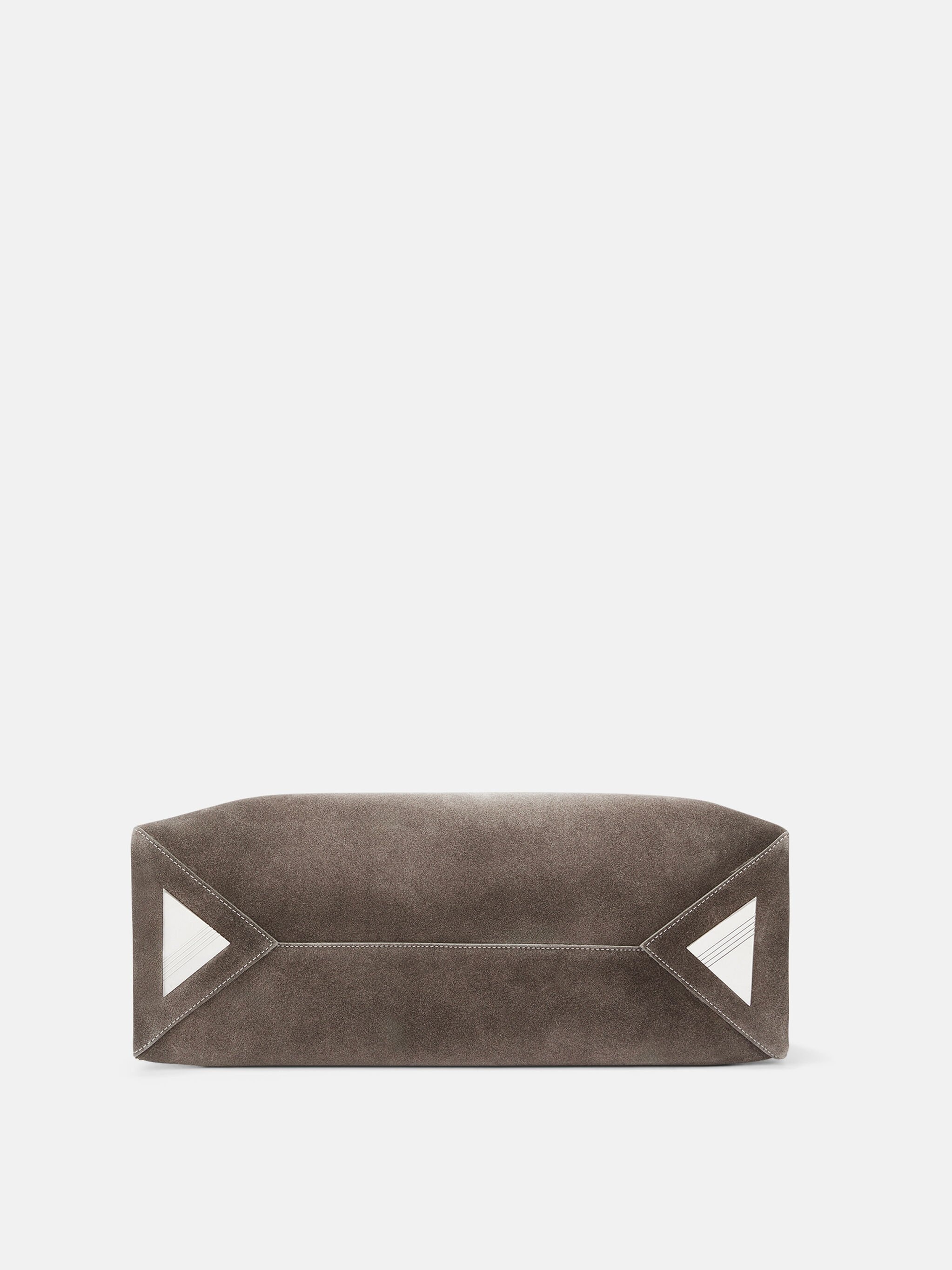 ''LA PASSEGGIATA MEDIUM'' DARK GREY TOP HANDLE - 5