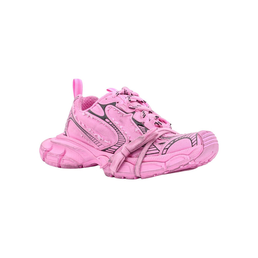 Balenciaga Pink 3XL Canvas Sneakers - 2