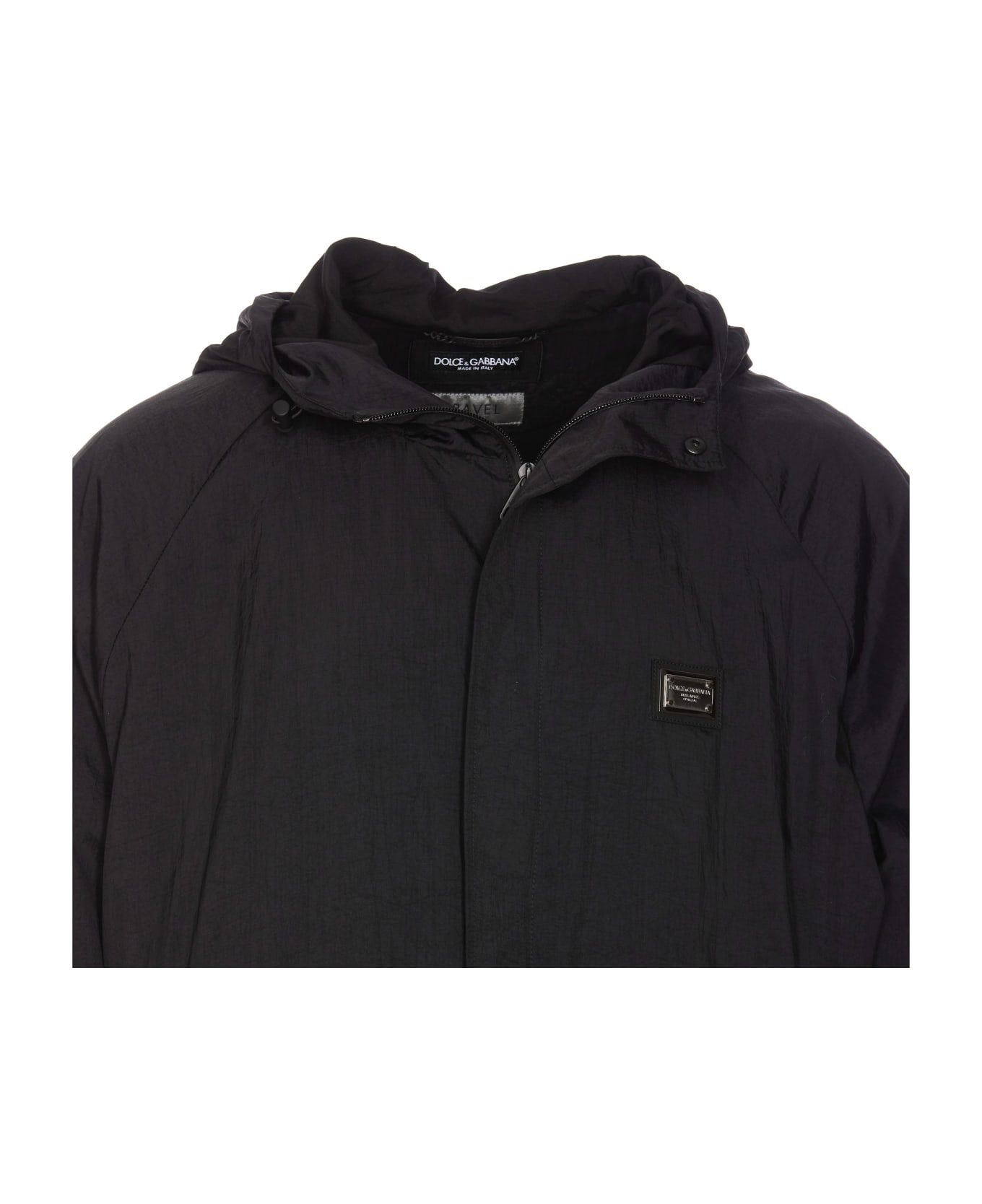 Nylon Logo Jacket - 4