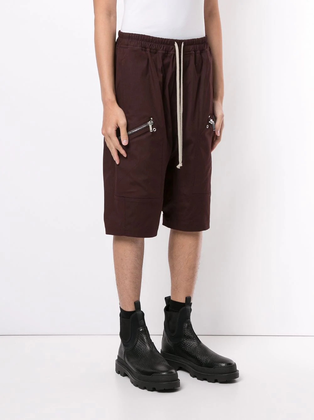 Performa dropped-crotch shorts - 3