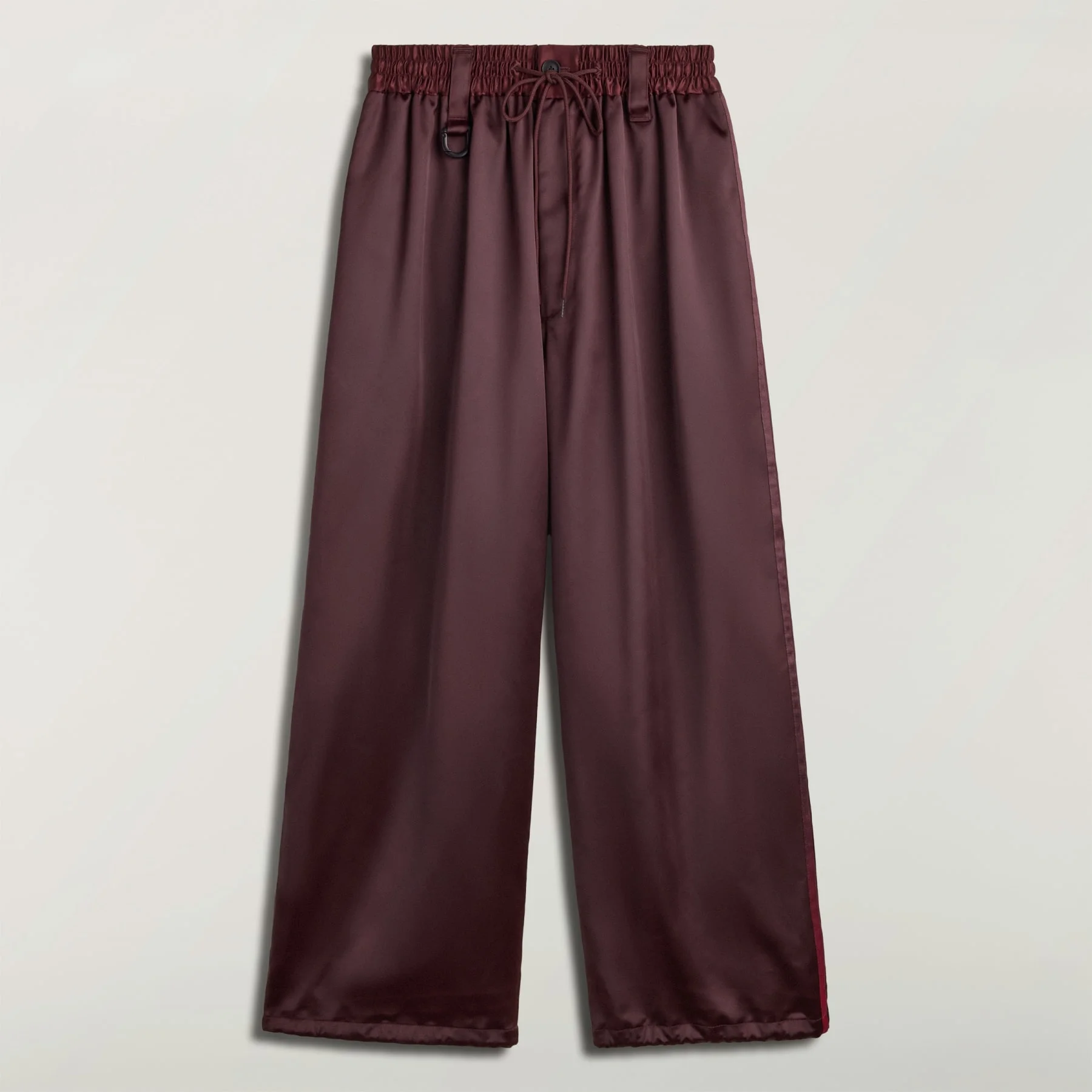 Y-3 SATIN GRADIENT 3-Stripes TRACK PANTS - 1