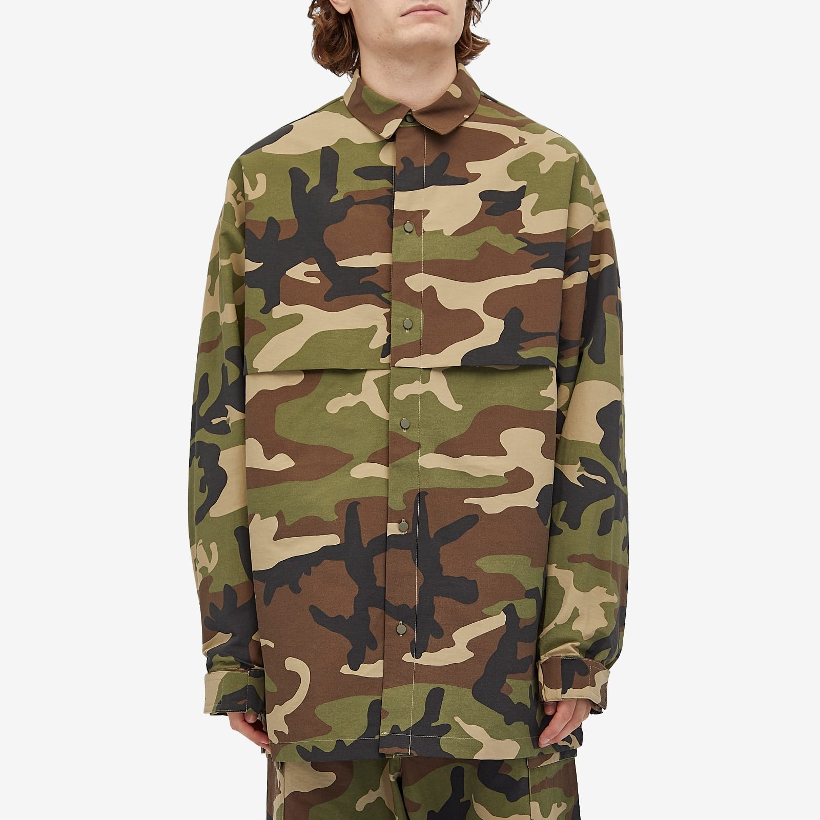 Fear of God ESSENTIALS Military Nylon Overshirt - 2