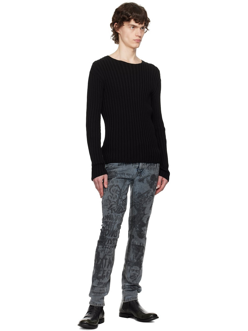 Ksubi Blue Van Winkle Champagne Sketch Jeans outlook