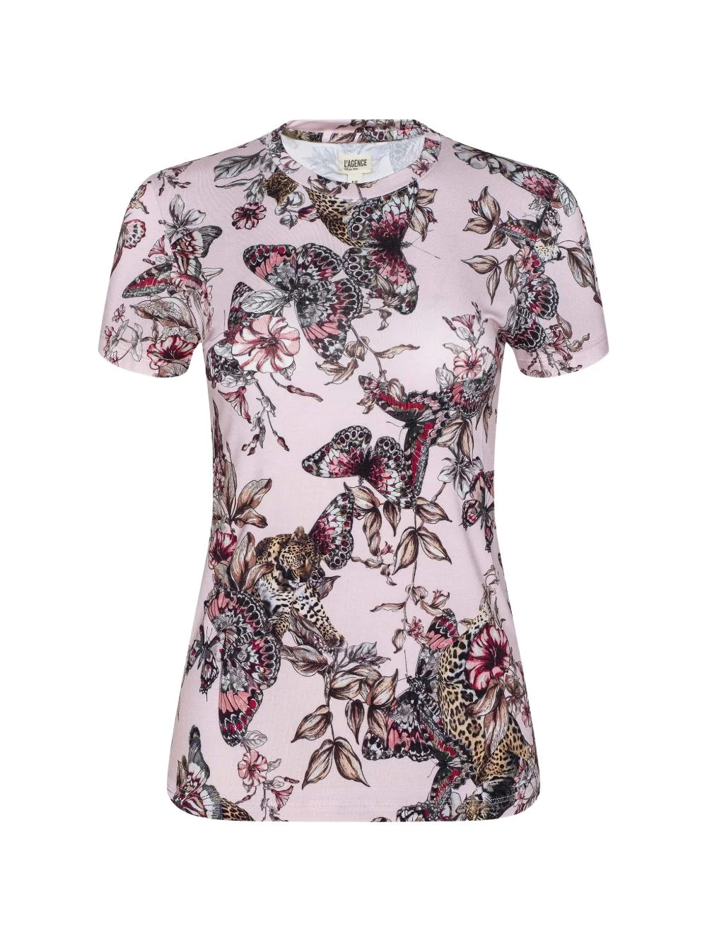 Ressi butterfly-print T-shirt - 1