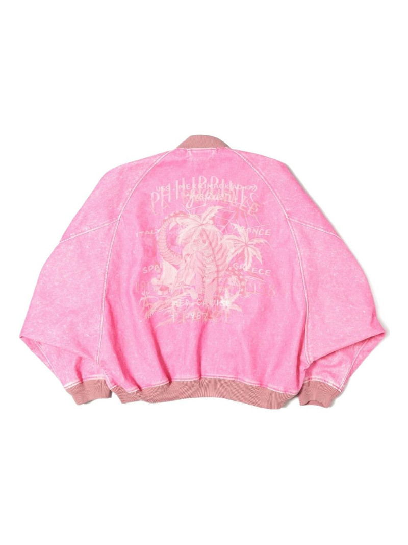 doublet flocked bomber jacket outlook