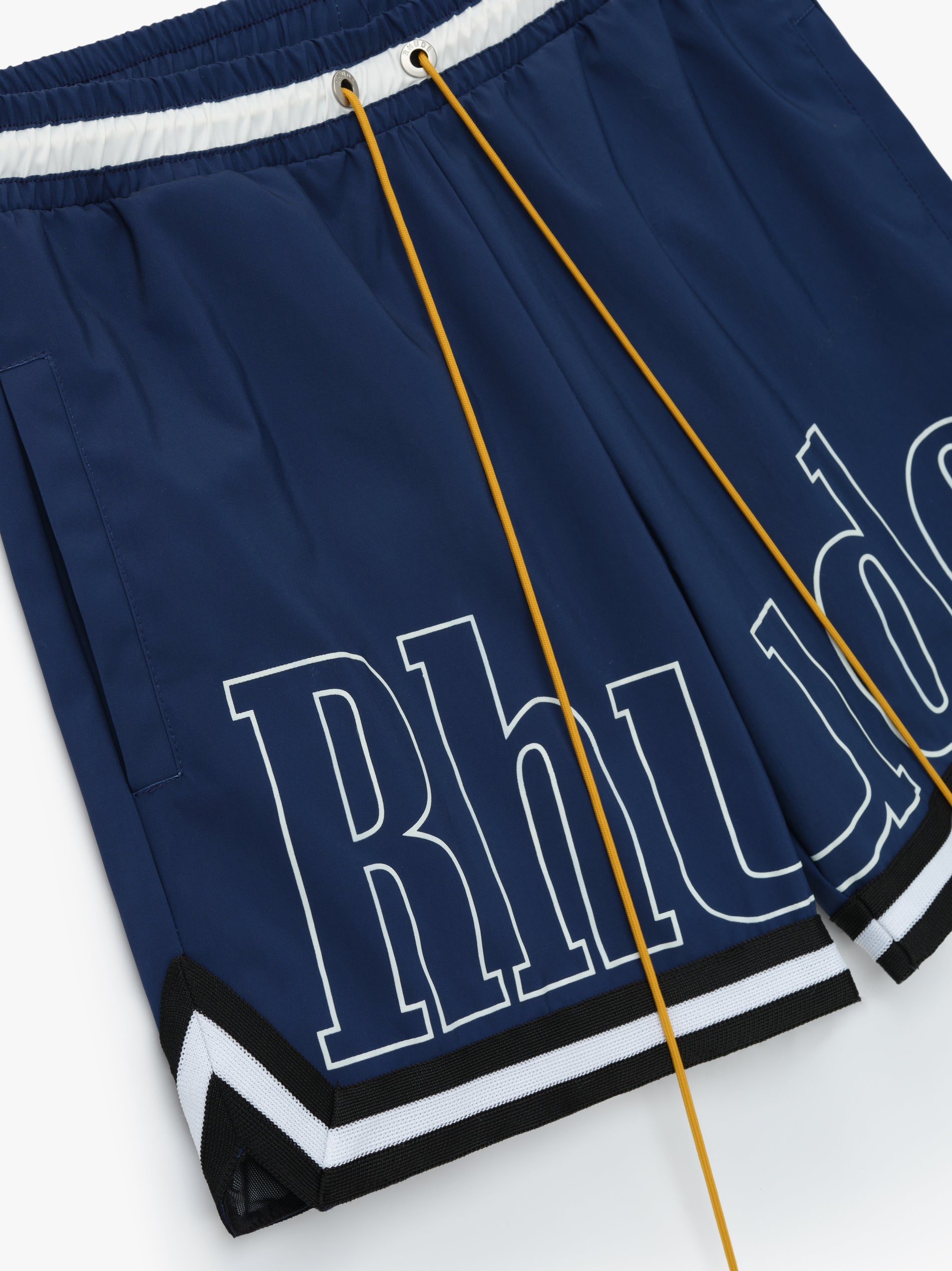 RHUDE BASKETBALL SWIM TRUNKS - 5