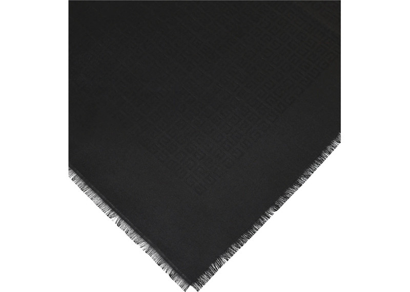Givenchy Givenchy 4G Jacquard Scarf Black outlook