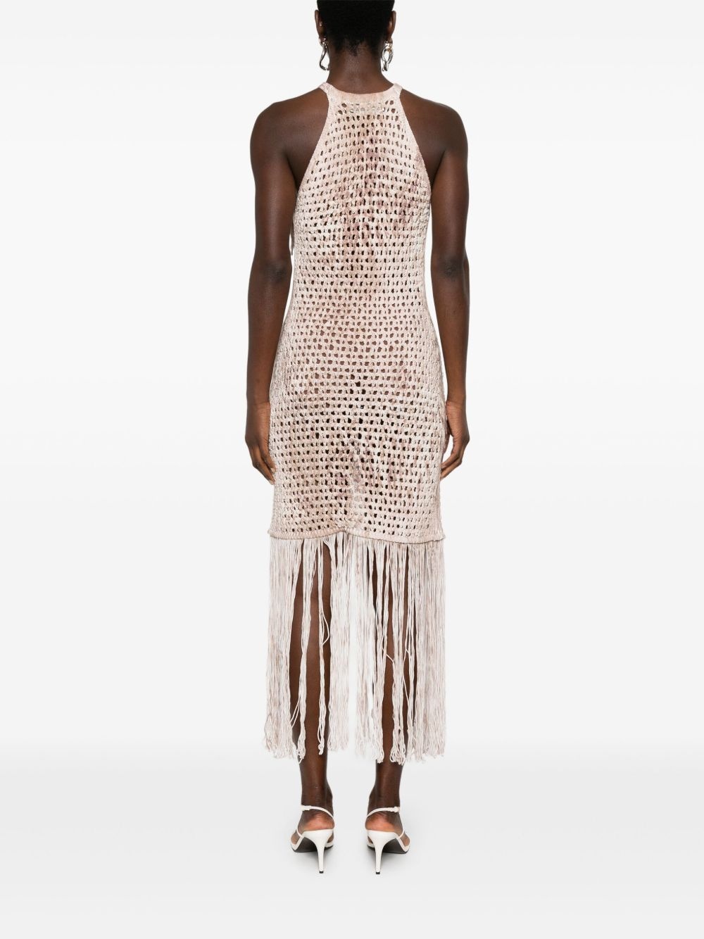 knitted midi dress - 4