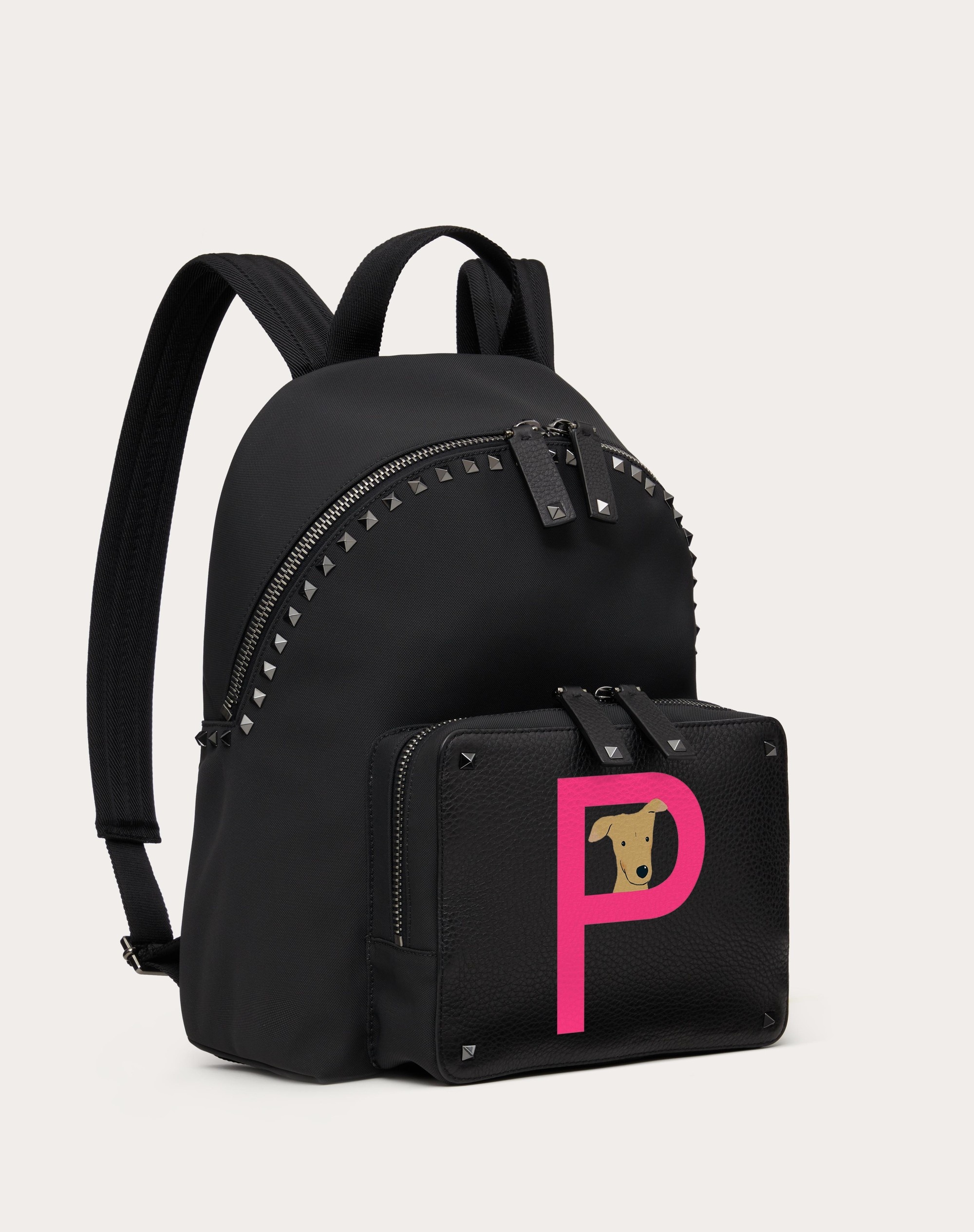 VALENTINO GARAVANI ROCKSTUD PET CUSTOMIZABLE BACKPACK 2
