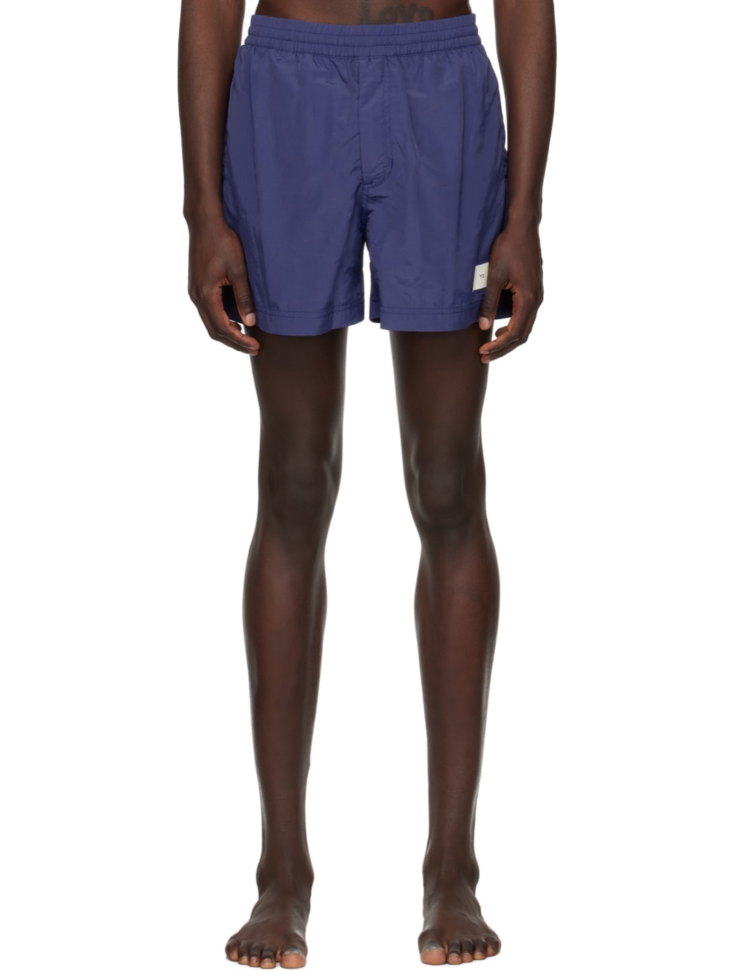 Blue Bonded Swim Shorts - 1