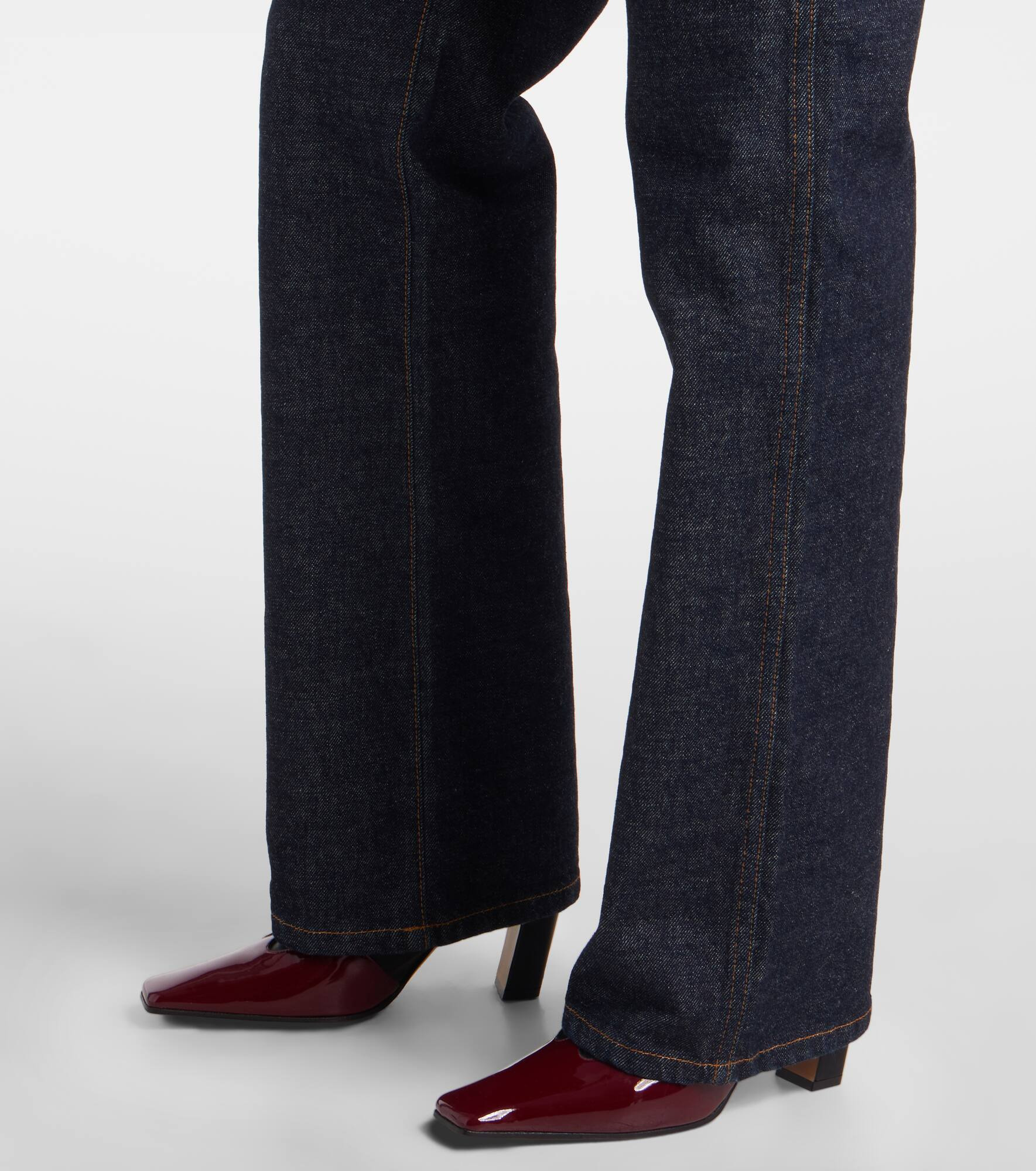 Danielle high-rise straight jeans - 5