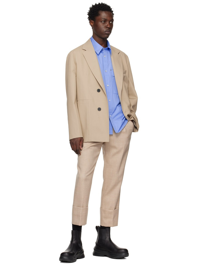 Wooyoungmi Beige Single Blazer outlook