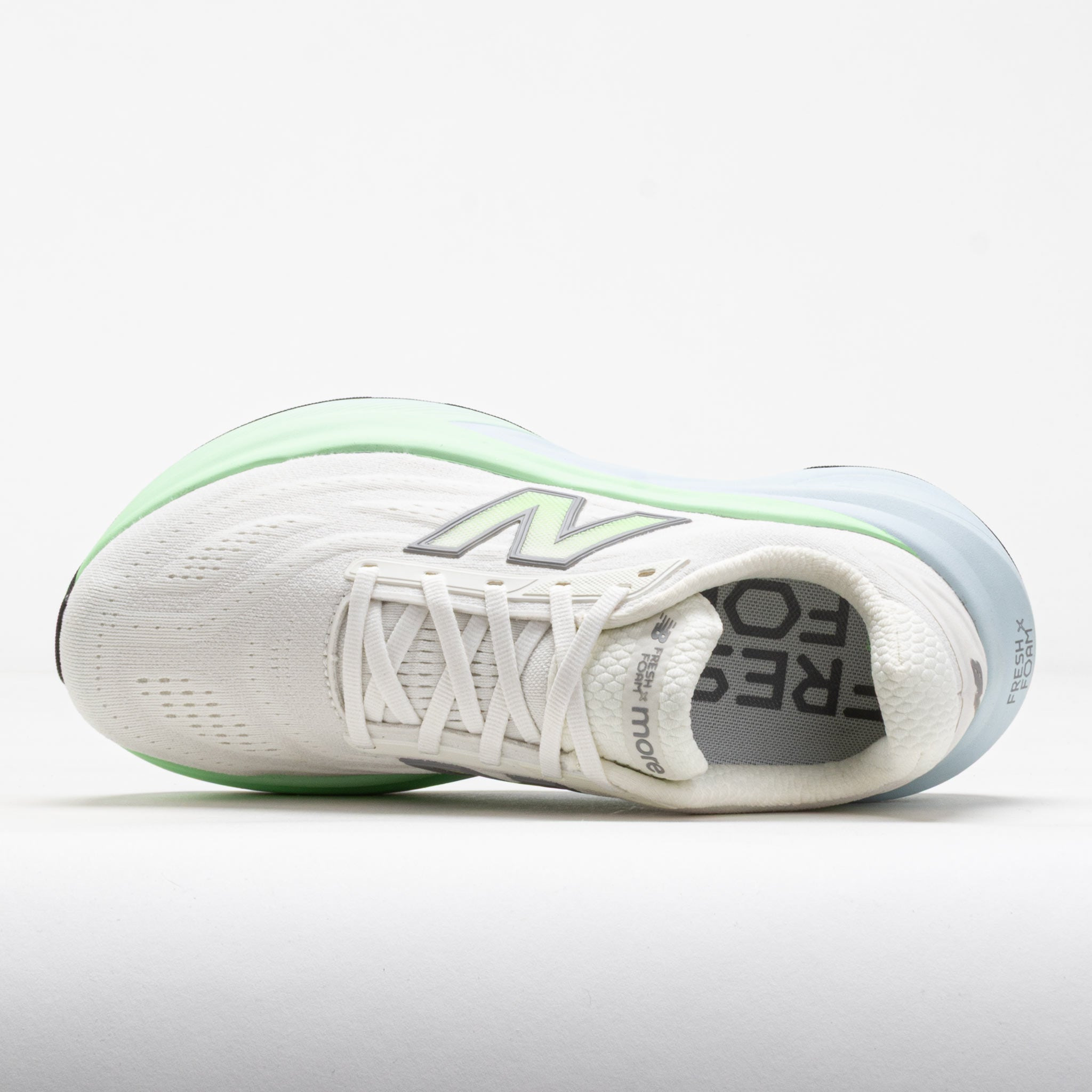 New Balance Fresh Foam X More v6 Women's Sea Salt/Lab Green/Glass - 3