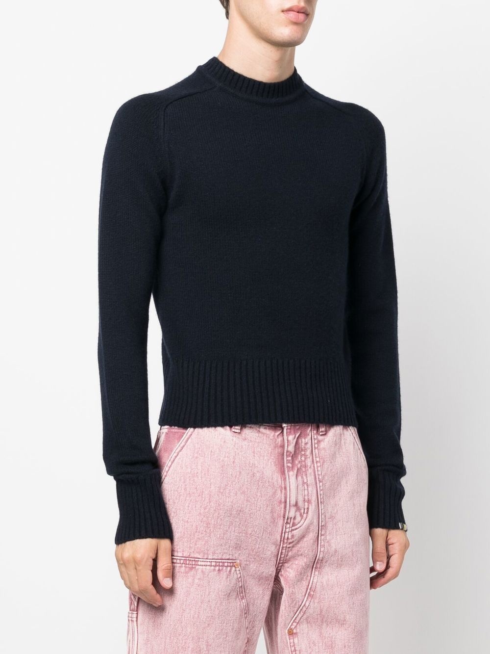 mock-neck cashmere jumper - 4