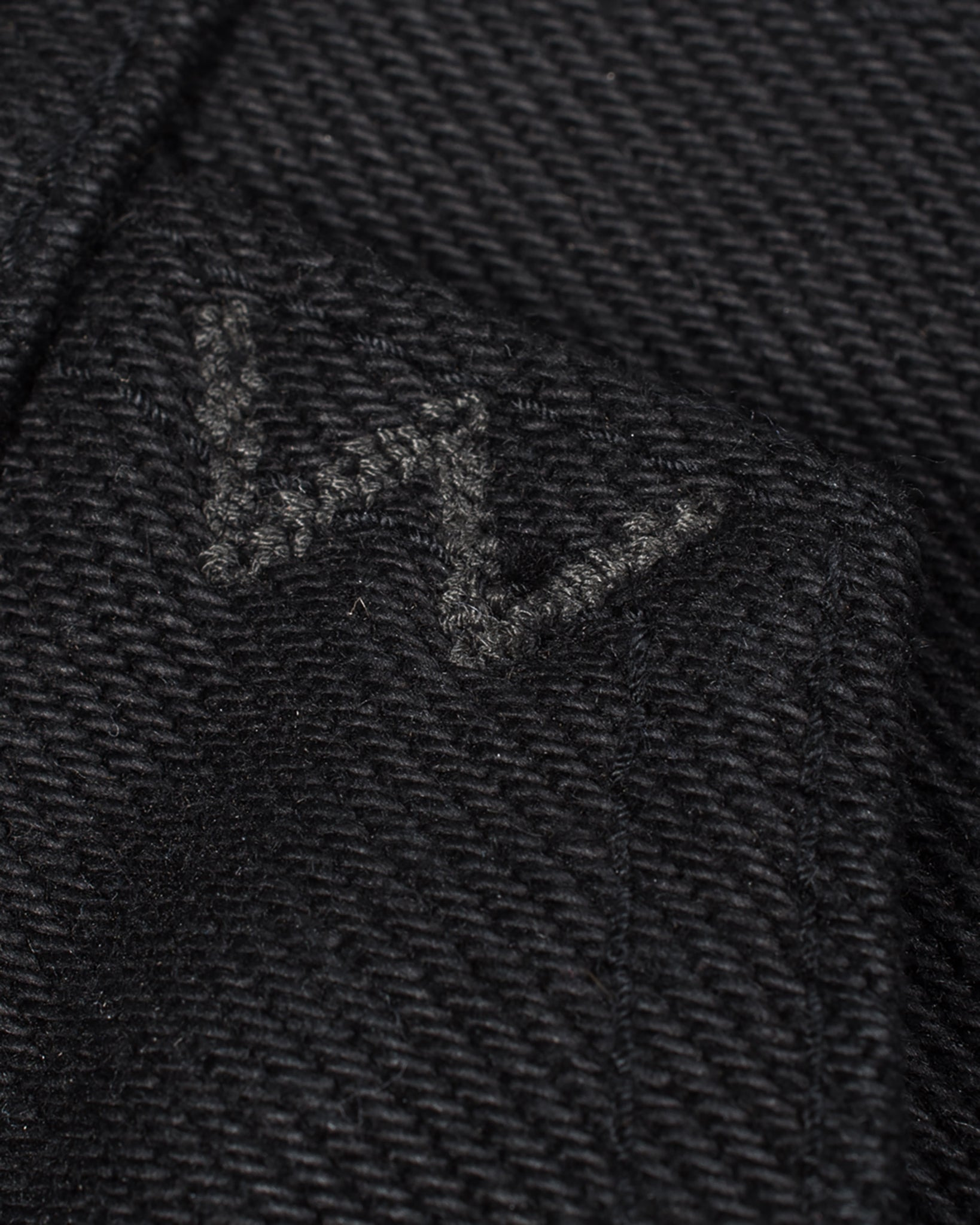 IH-9526V 21oz Non-Fade Denim Type III Vest - Superblack - 10