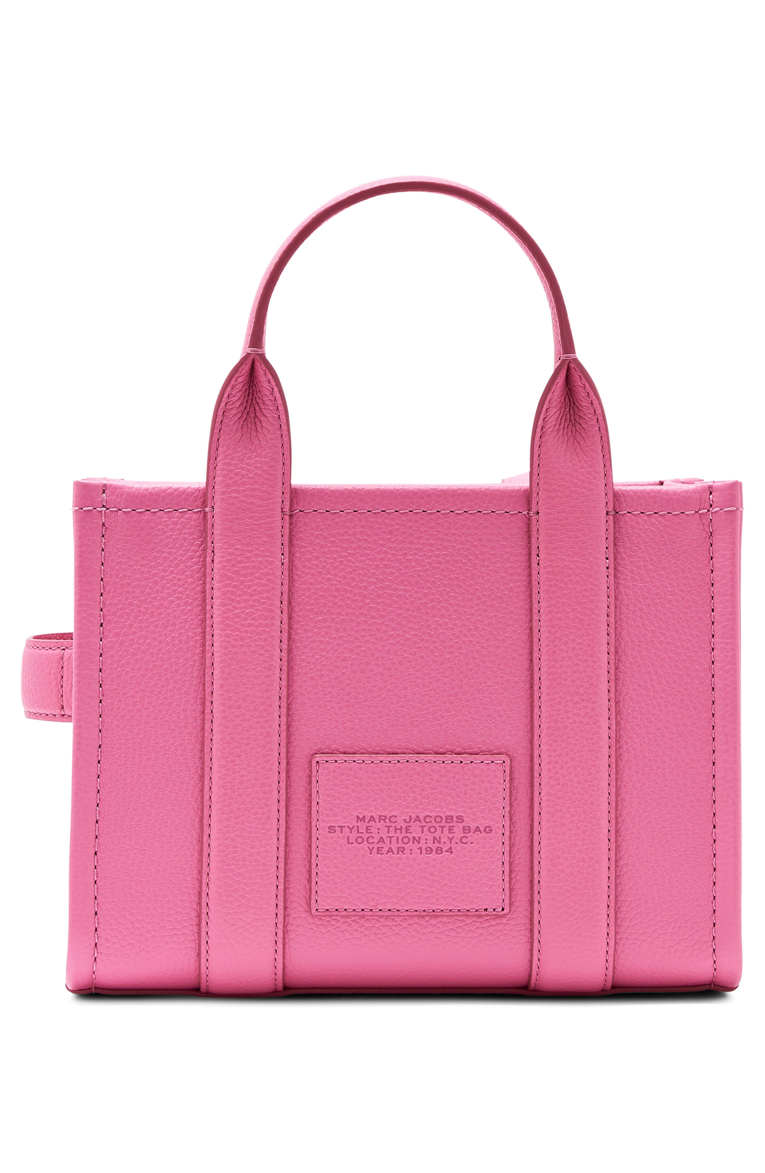 Marc Jacobs The Leather Small Tote Bag in Bow Pink at Nordstrom - 2