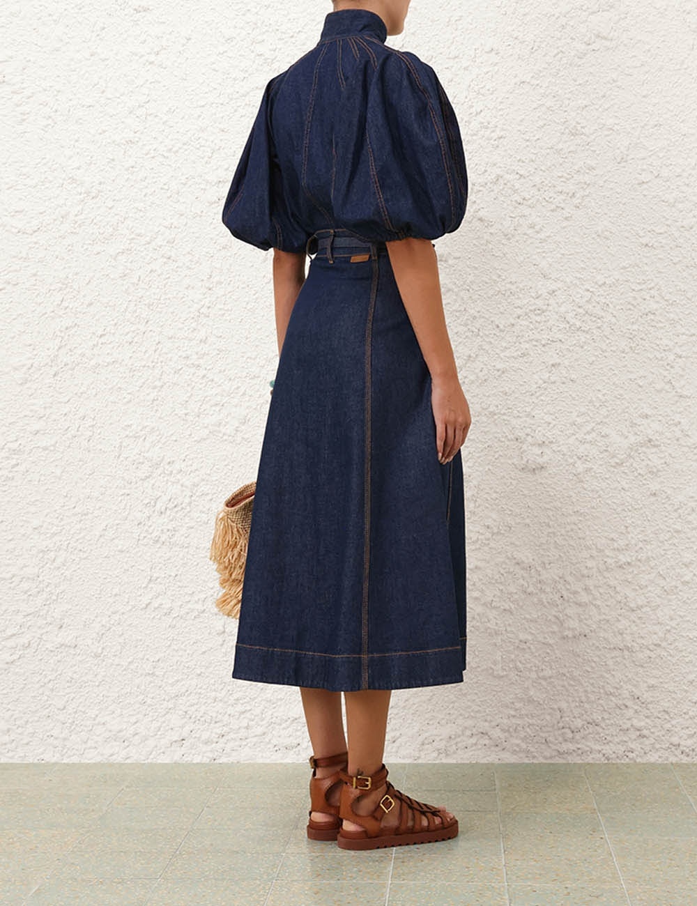 ILLUMINATE A LINE SKIRT - 4