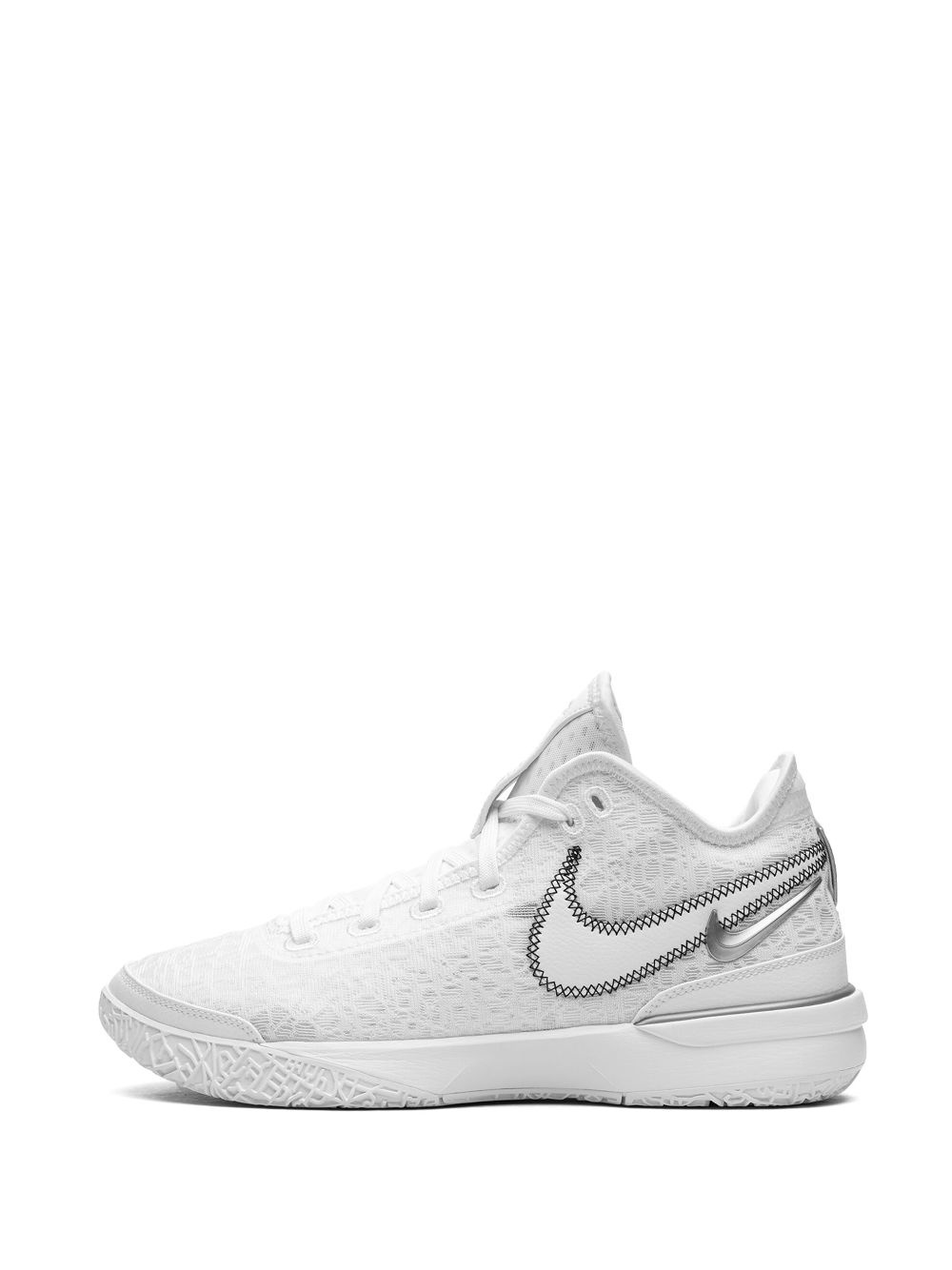 Zoom Lebron NXXT Gen "White / Metallic Silver" sneakers - 5