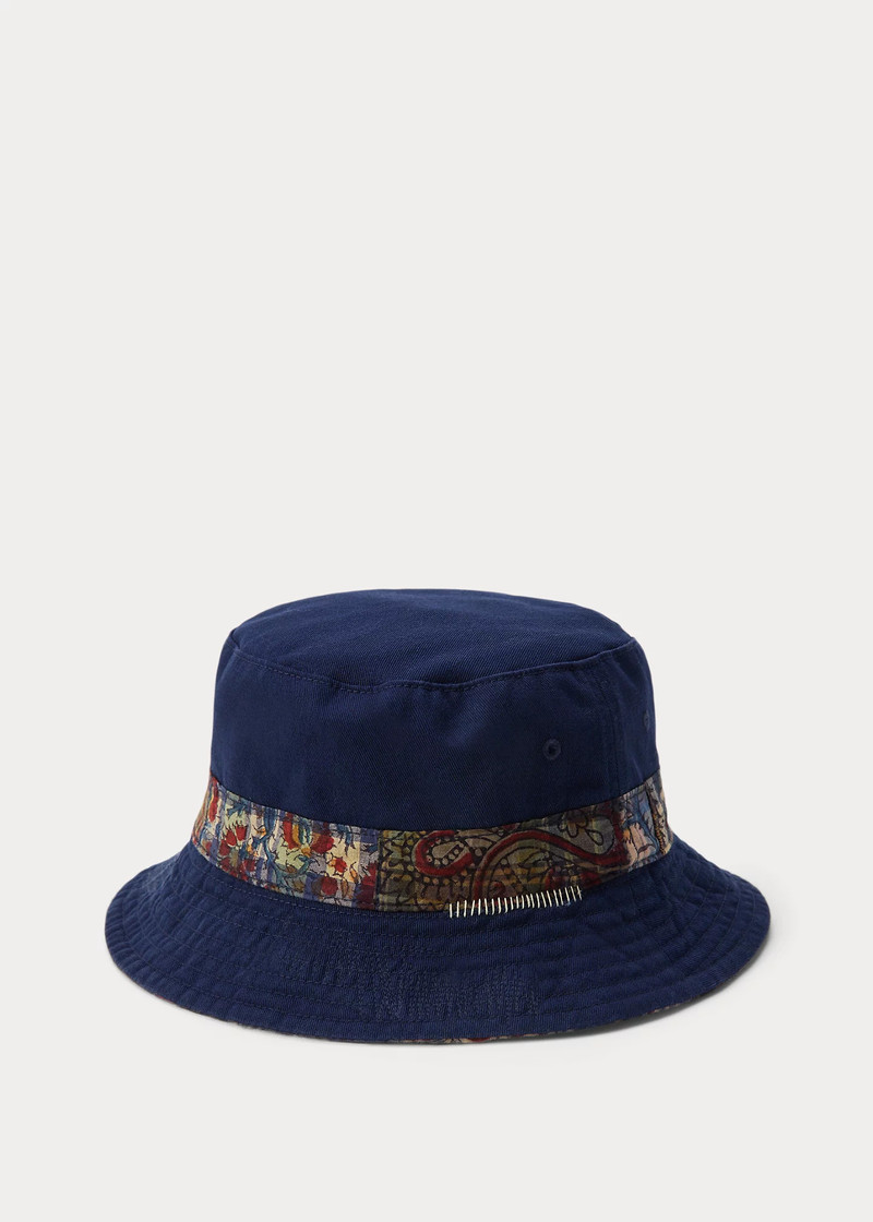 Reversible Madras-Twill Bucket Hat 3