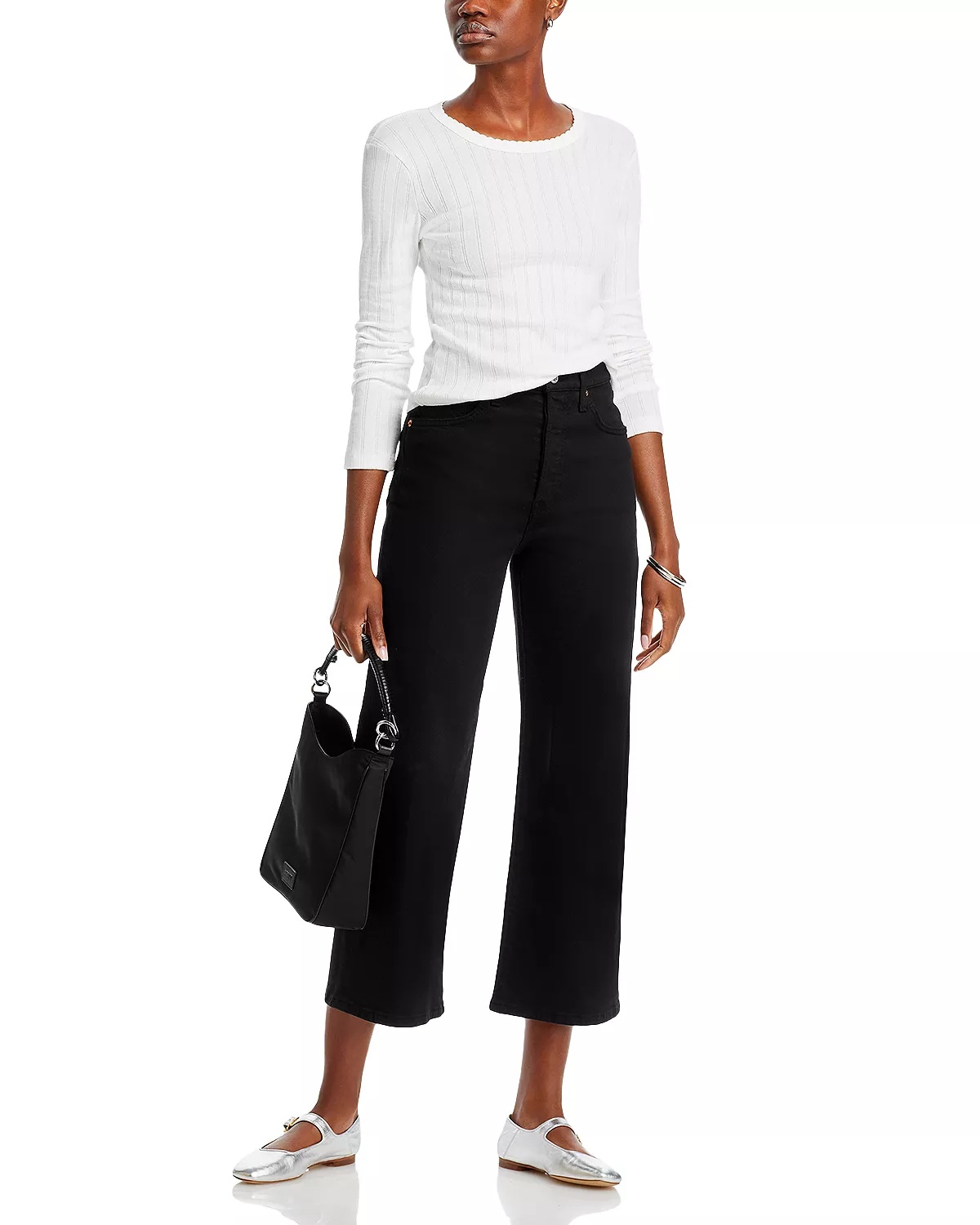 Pointelle Tee - 2
