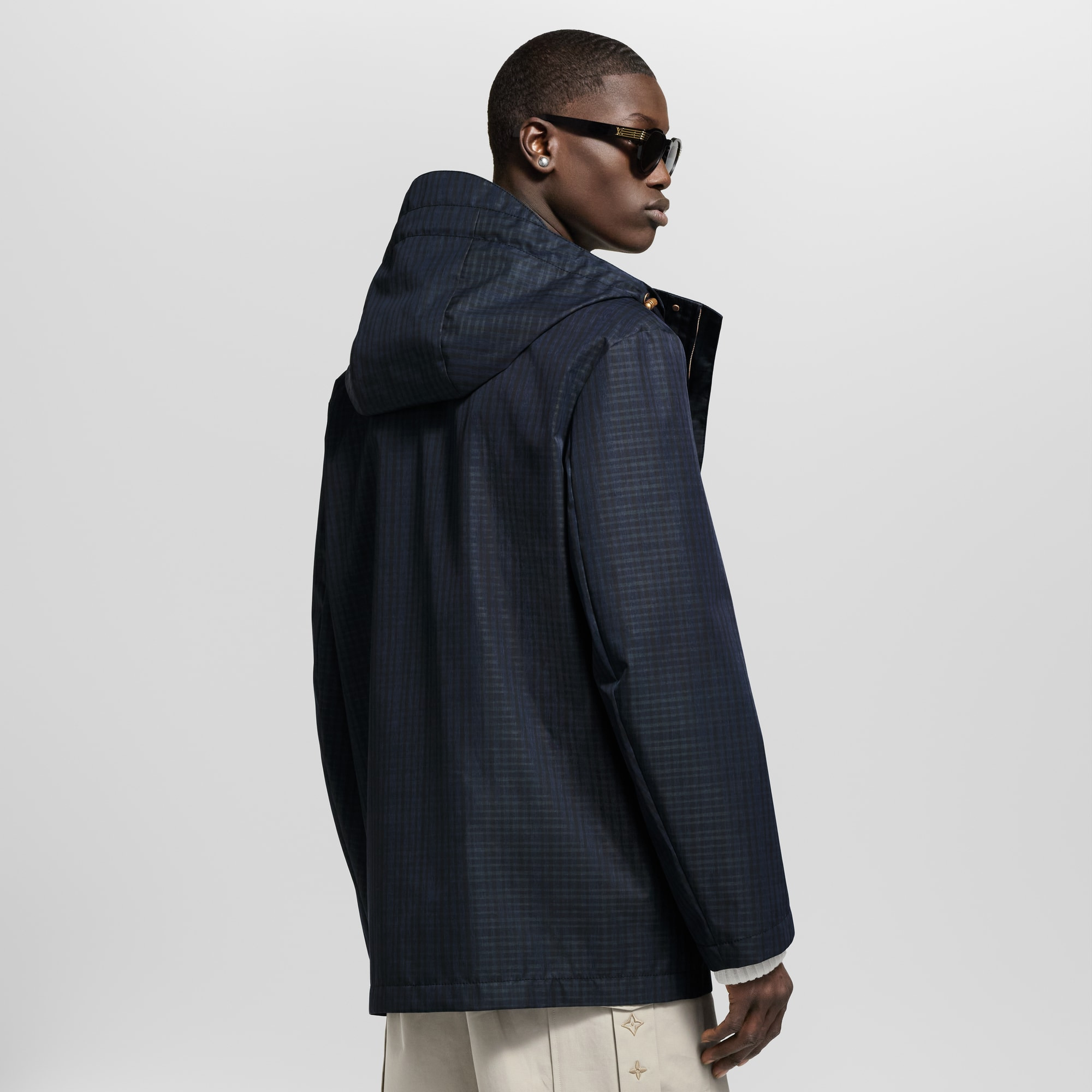 Preppy Hooded Parka - 4