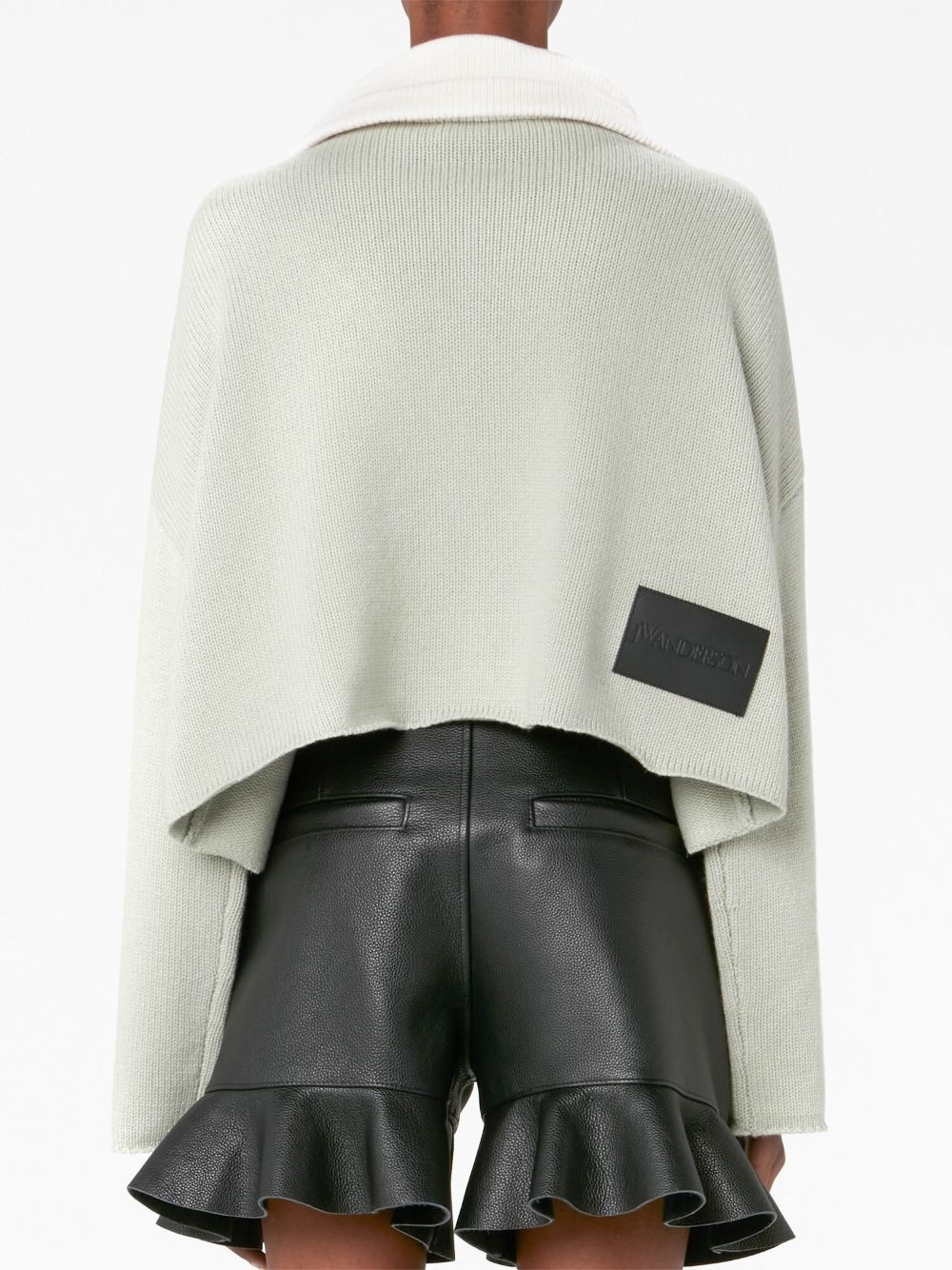 logo-patch long-sleeve jumper - 4
