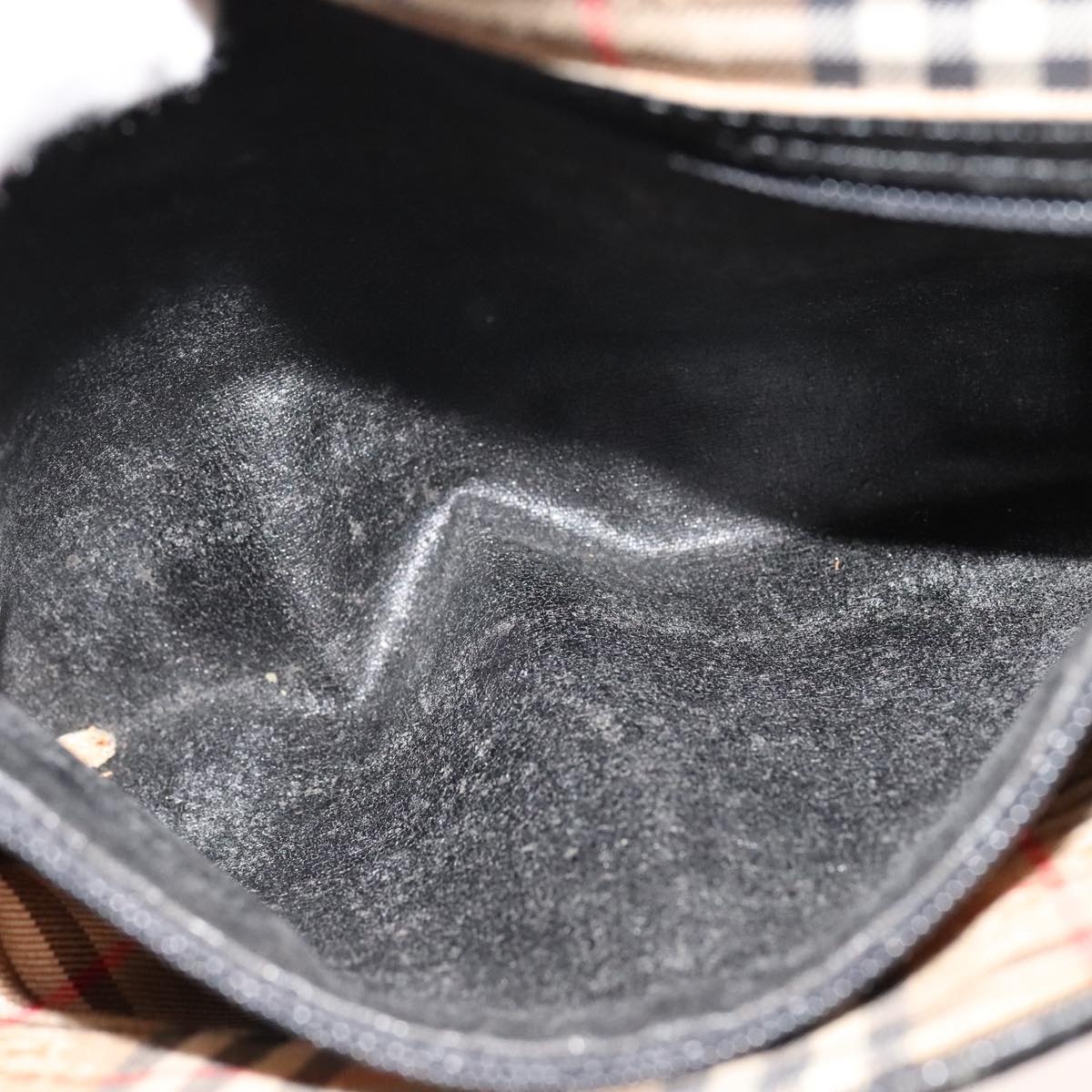 Burberry Shoulder Bag Leather Black - 12