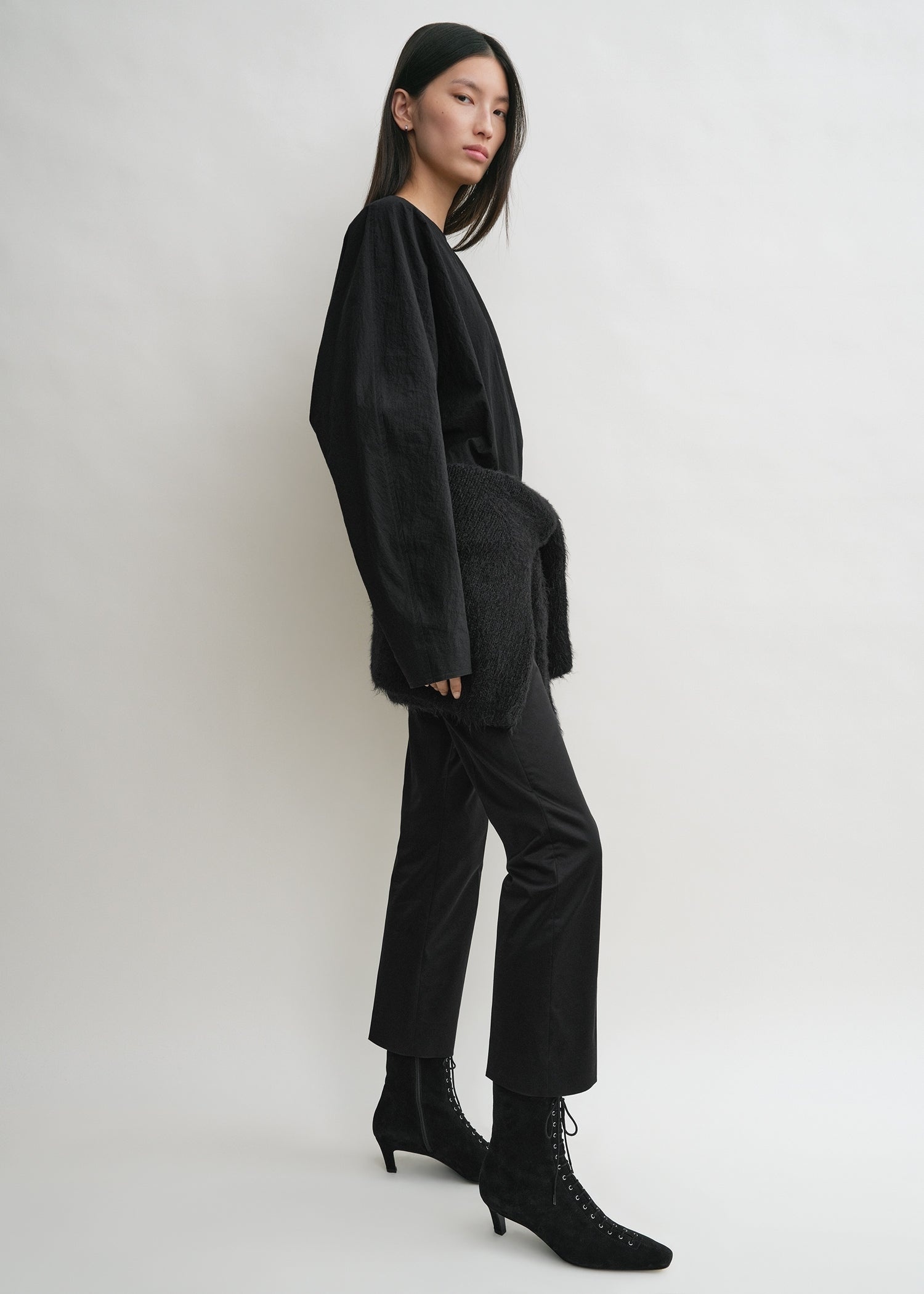 Batwing top black - 3