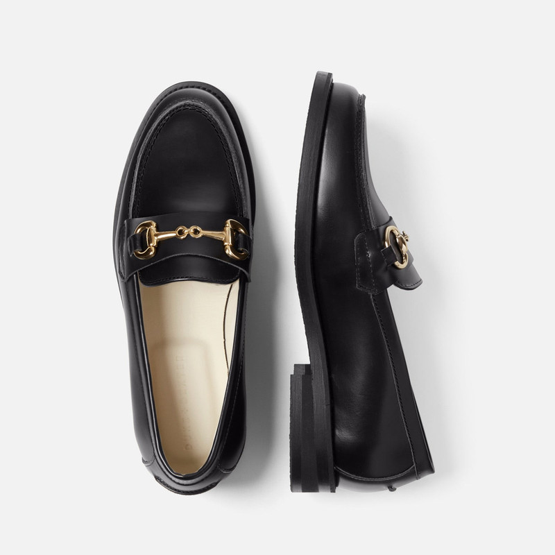 Wilde Black Bit Loafer - Women's 5
