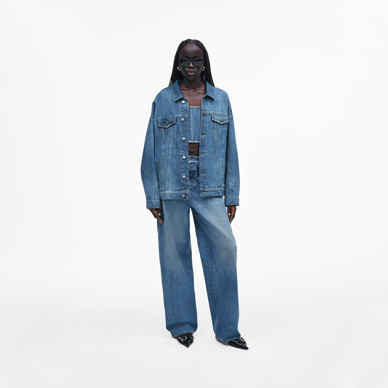 Marc Jacobs CRYSTAL DENIM OVERSIZED JEAN outlook