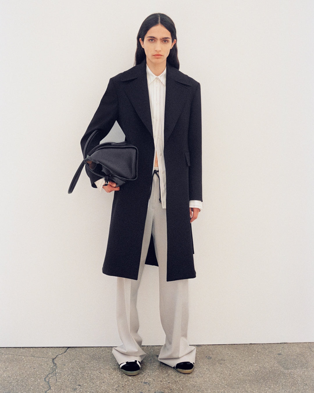 Savannah Pant in Wool Gabardine Suiting - 6