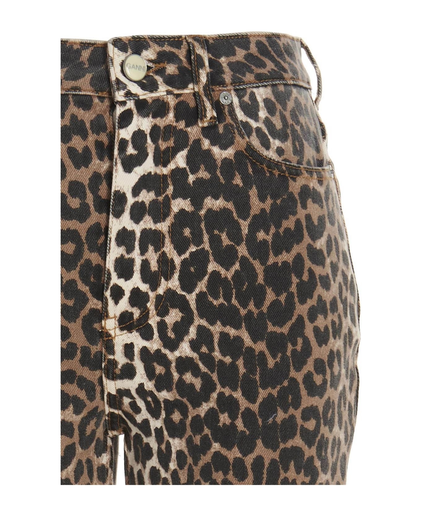 'leopard' Jeans - 3