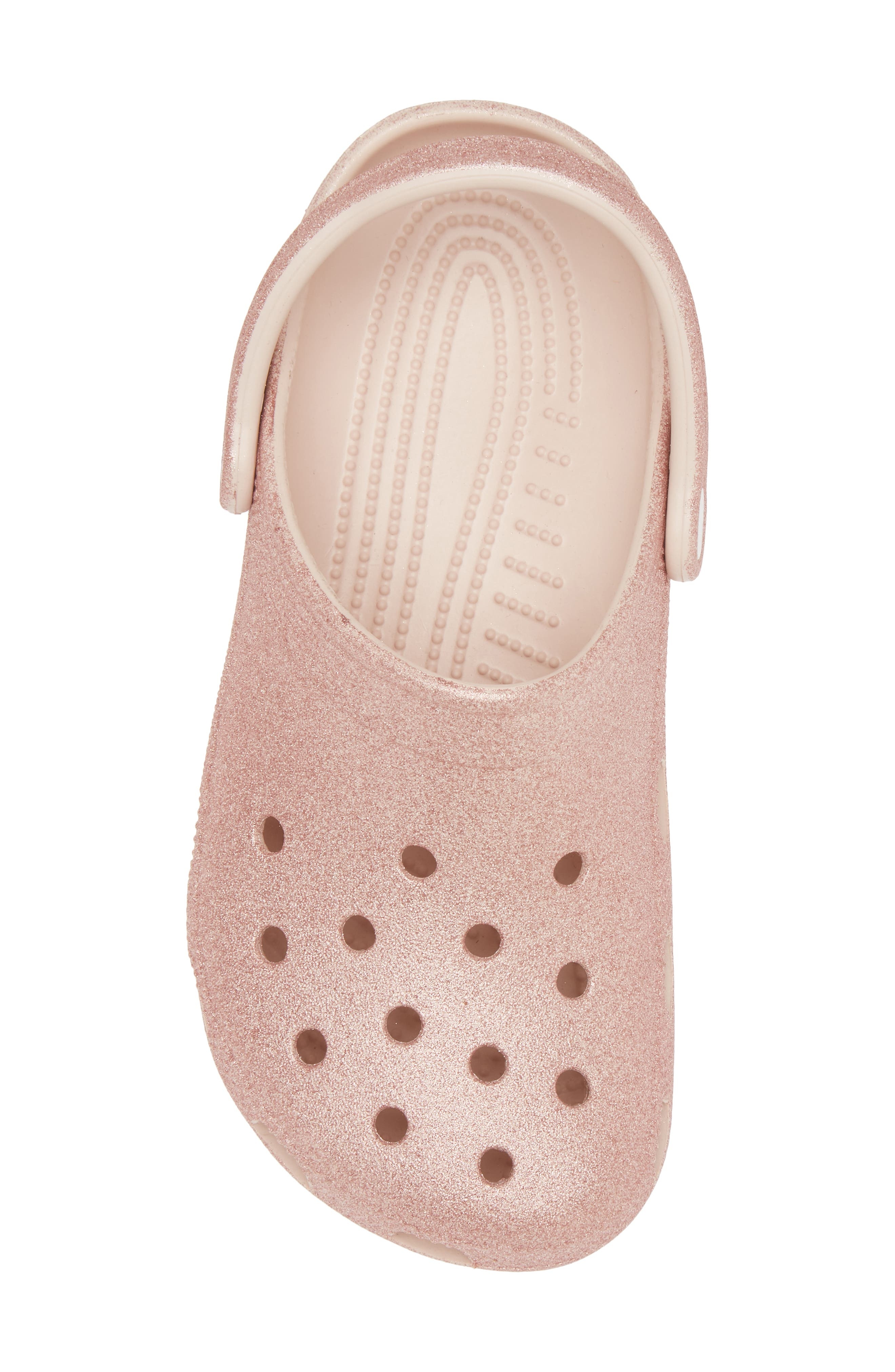 CROCS Gender Inclusive Classic Glitter Clog in Quartz Glitter at Nordstrom - 5