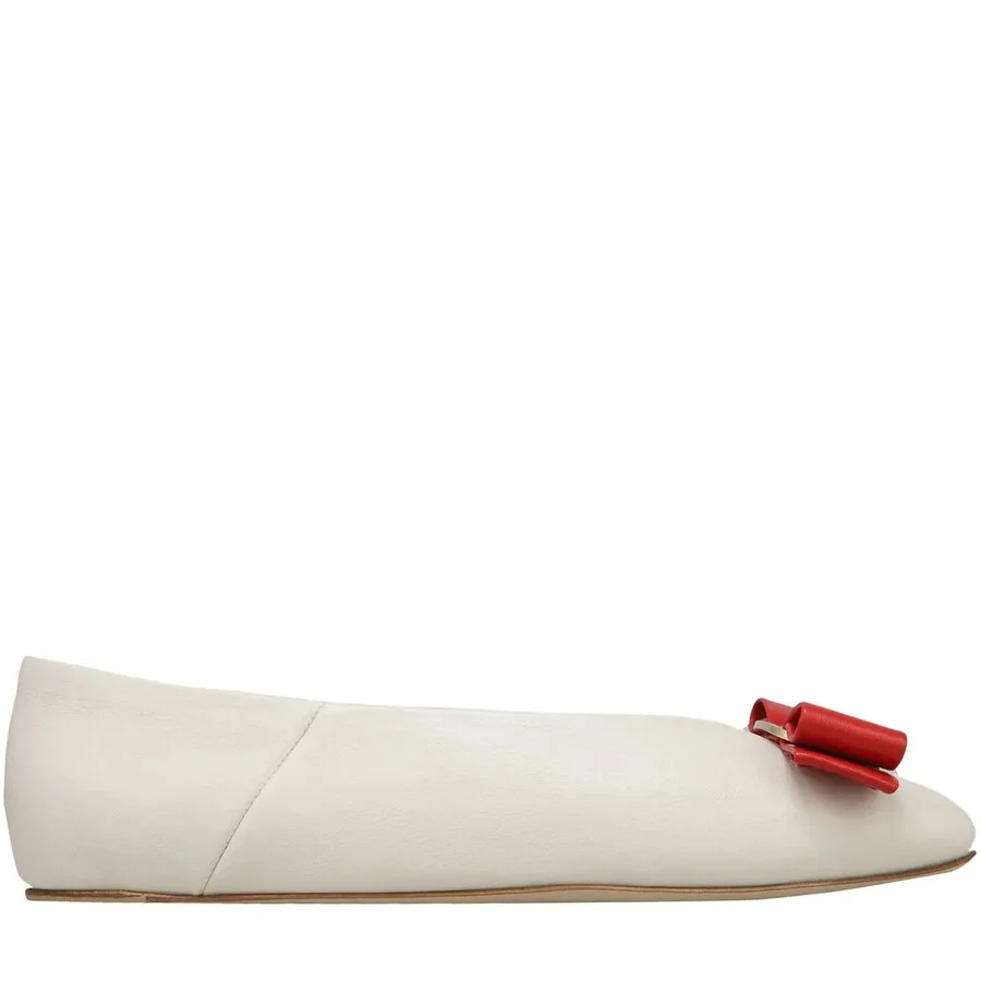 Ferragamo Vara Bow Ballet Flat - 1