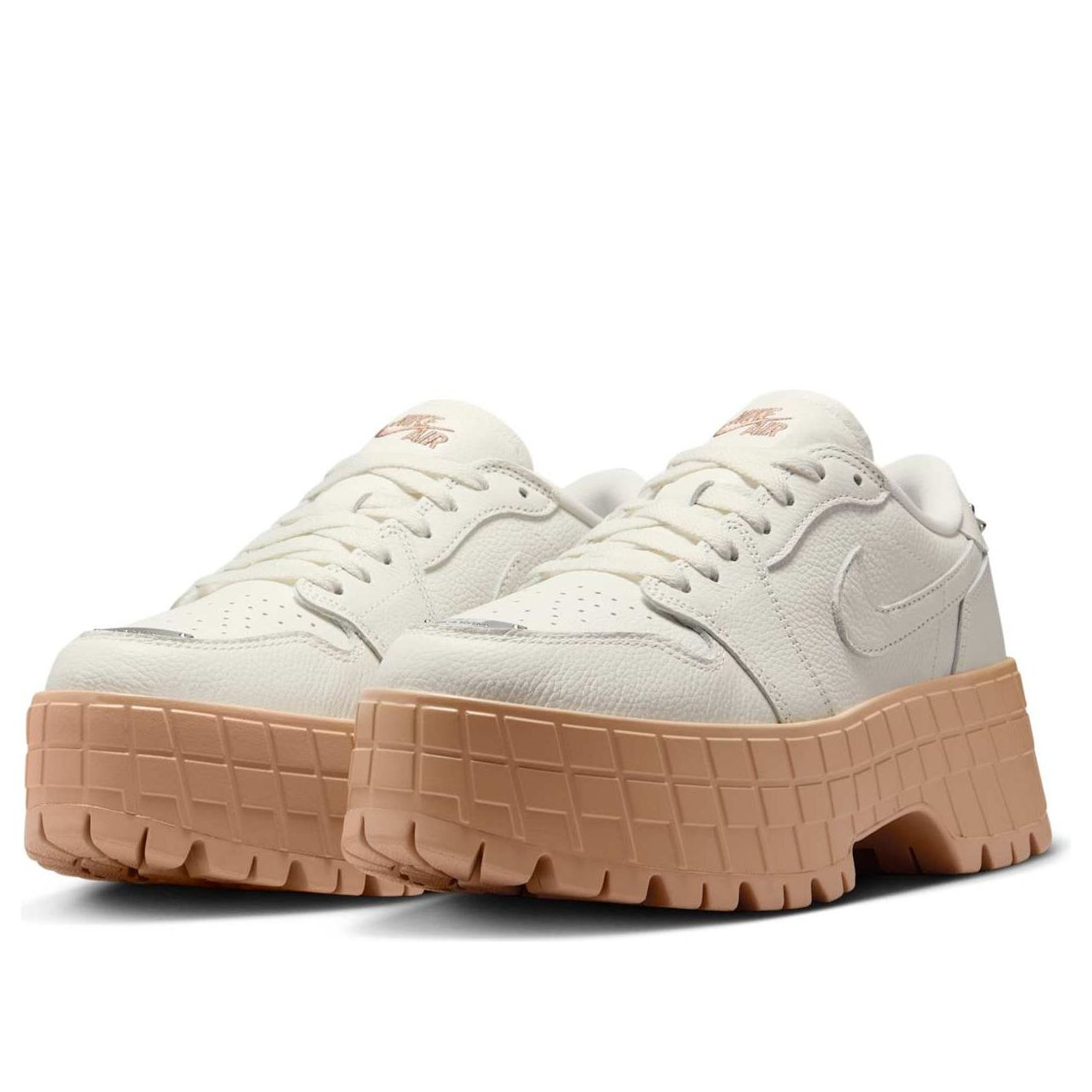 (WMNS)	Air Jordan 1 Low Brooklyn 'Sail Rattan'  HF3184-101 - 3