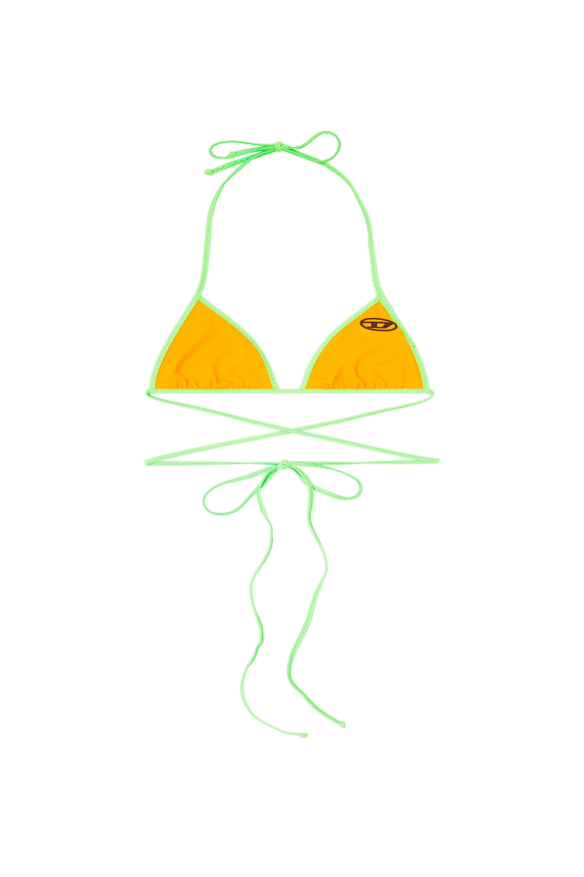 BIKINI TOP WITH WRAPAROUND TIES - 1