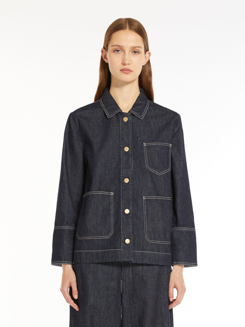 ELLA Washed denim jacket 3