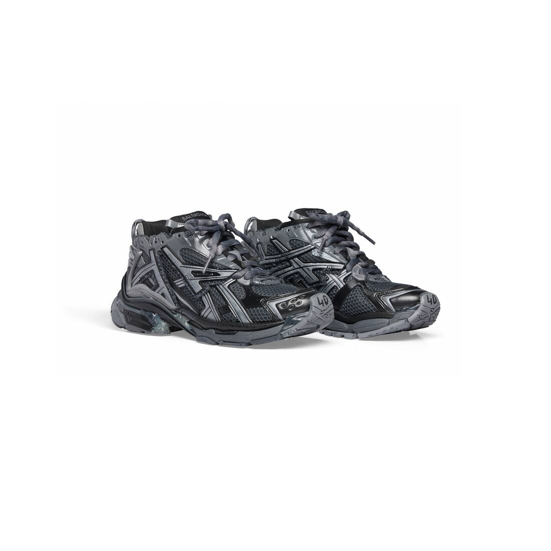Men's Runner Sneaker in Dark Grey - 2