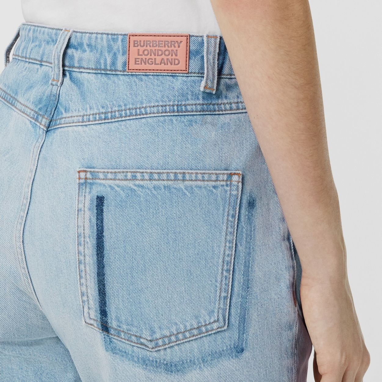 Straight Fit Pocket Detail Denim Jeans - 3