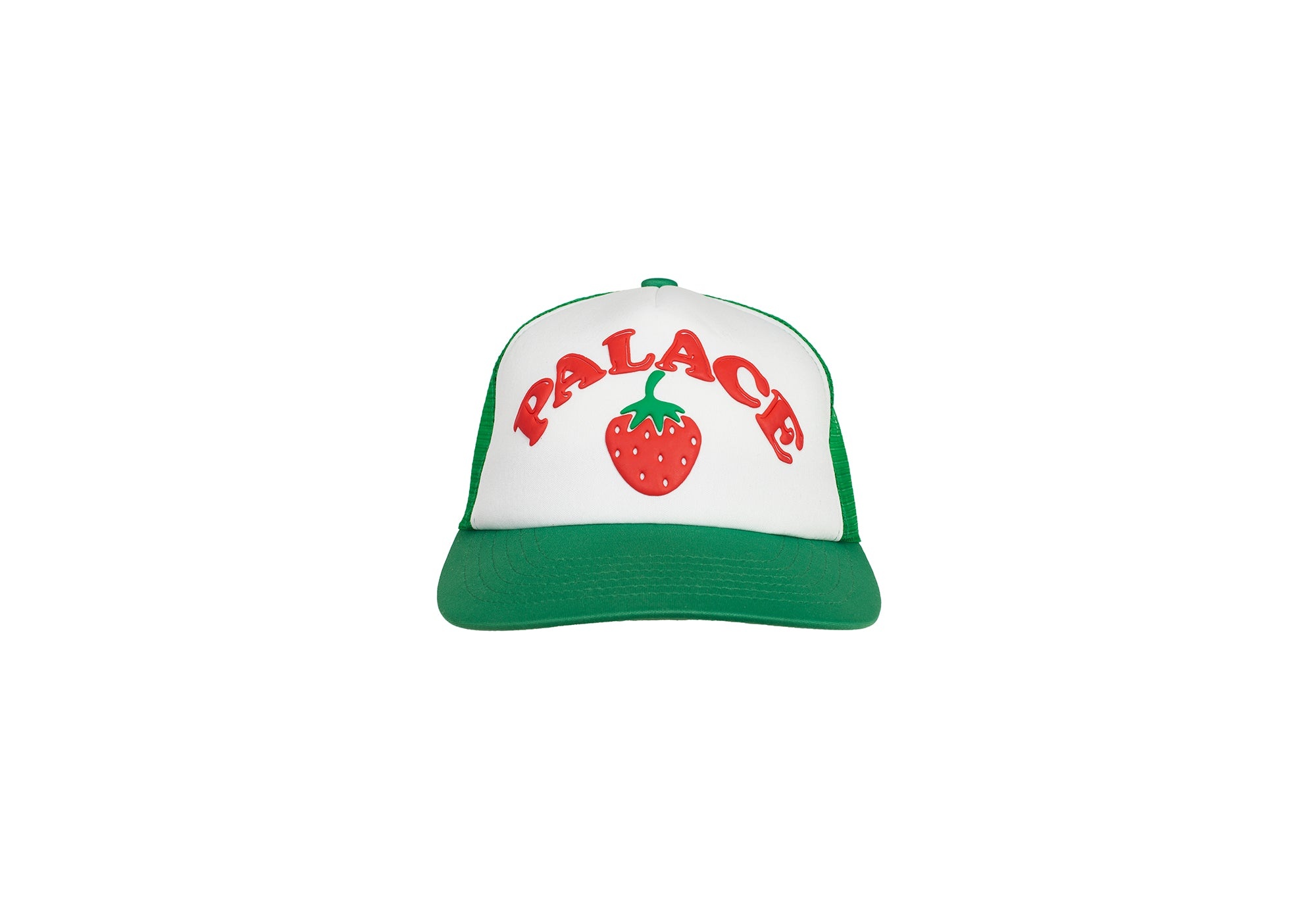 STRAWBERRY TRUCKER HAT GREEN - 2