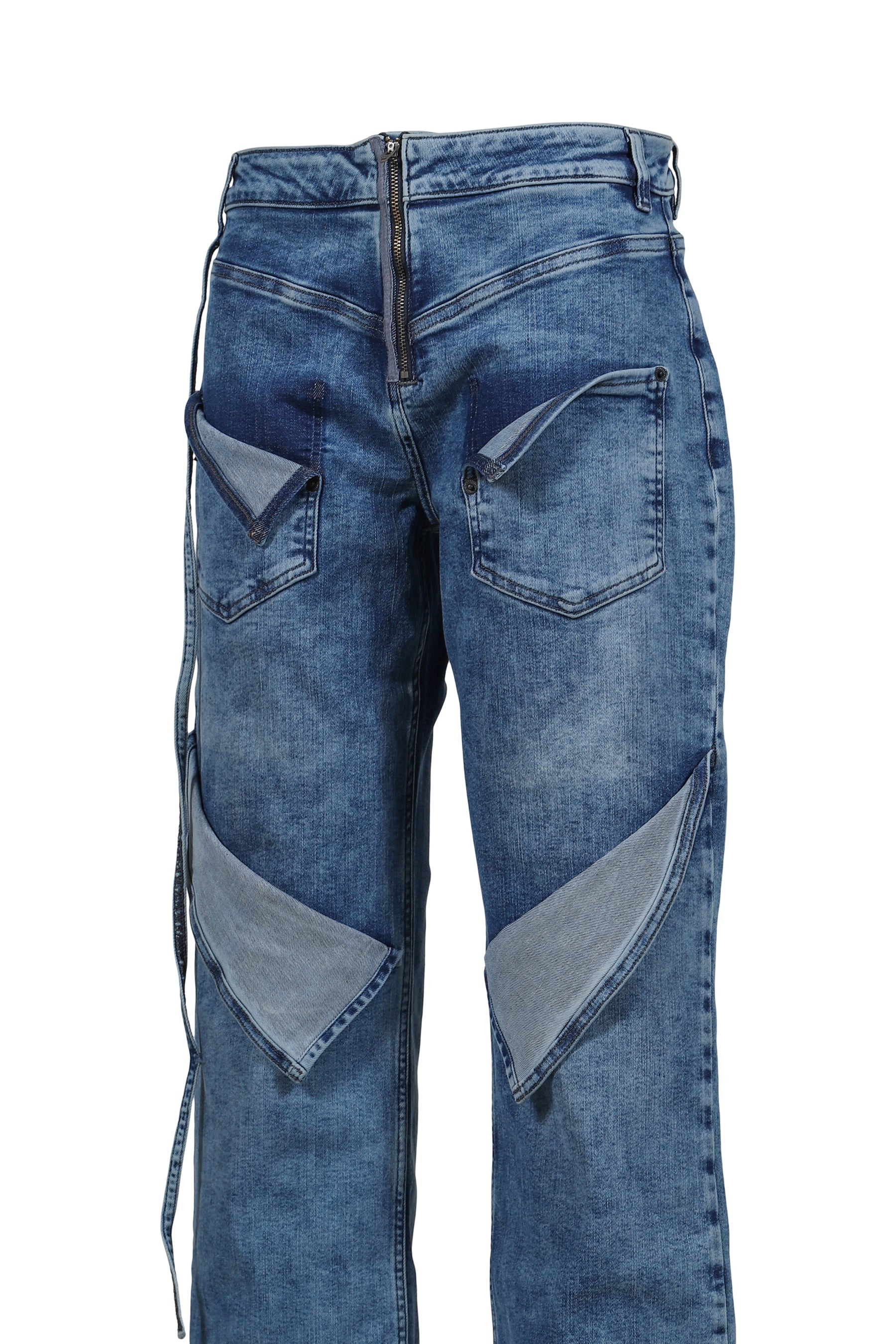 LOOSE FIT JEANS / BLU - 4