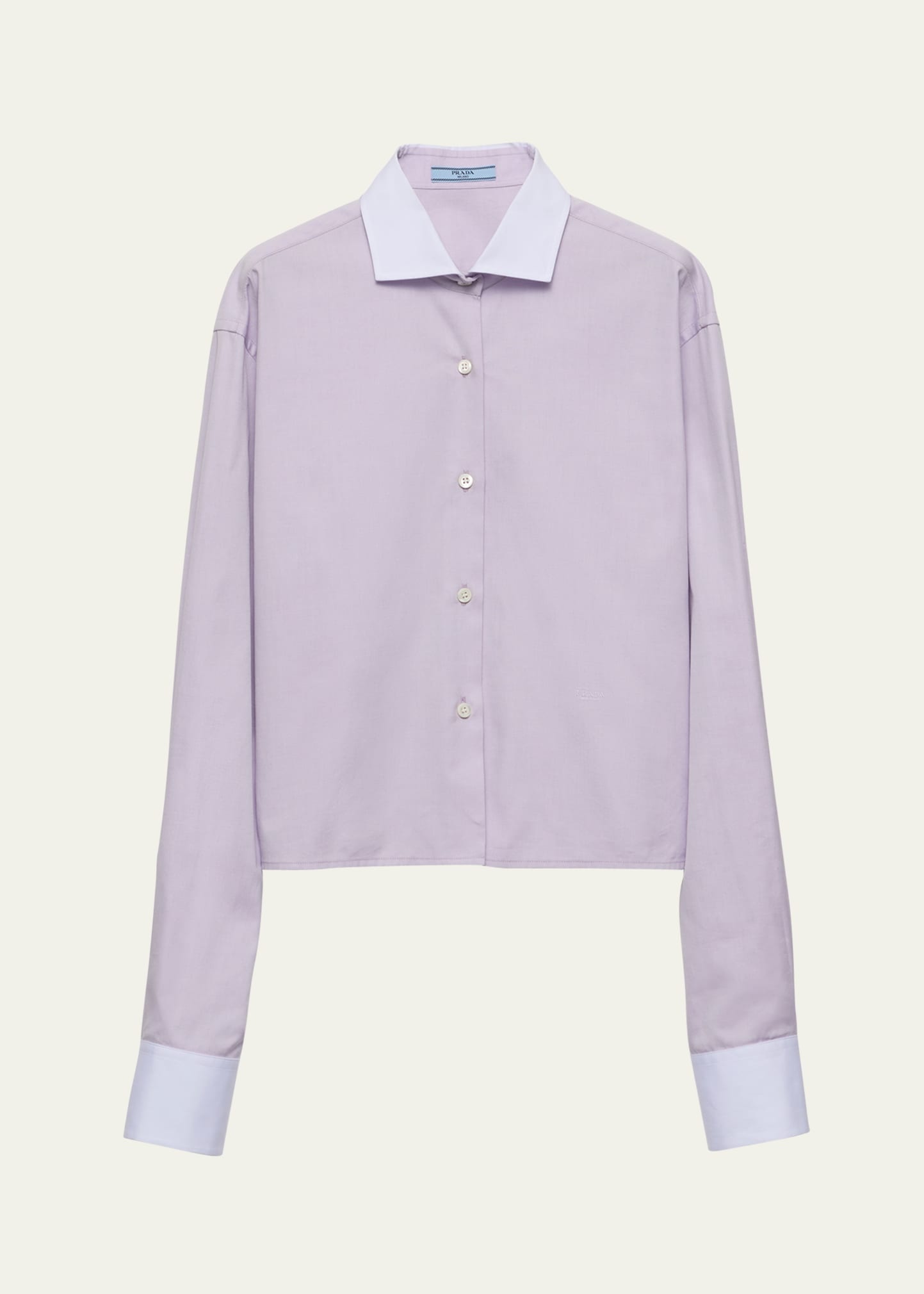 Oxford Poplin Button Down Top - 1